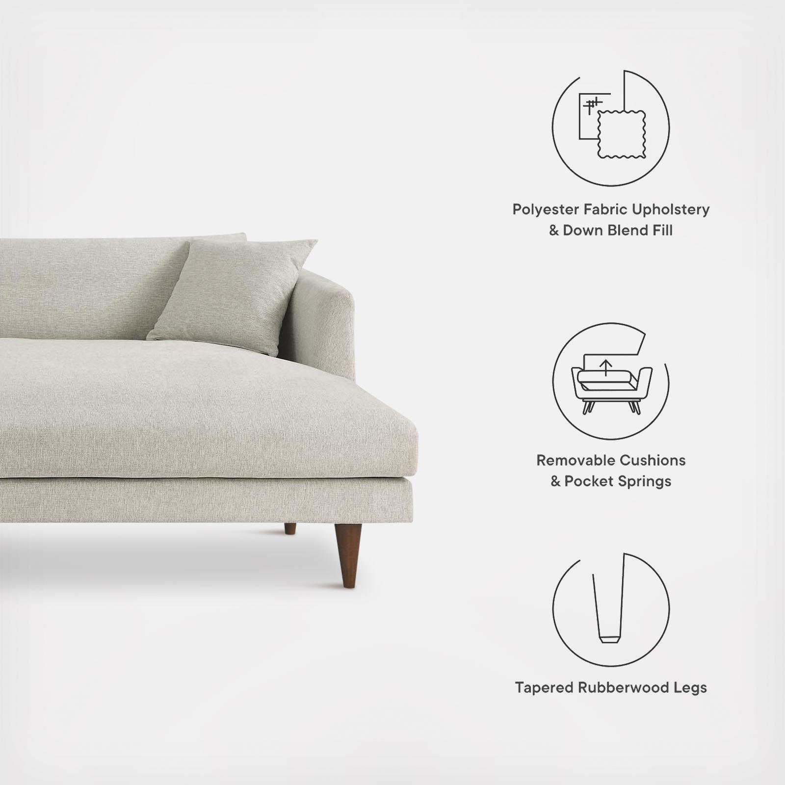 Zoya Right-Facing Sectional Sofa 5 Zoya Right-Facing Sectional Sofa