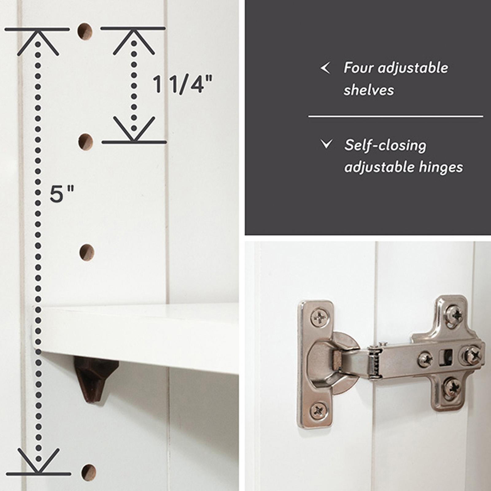 2-Door Farmhouse Storage Cabinet 7 2-Door Farmhouse Storage Cabinet