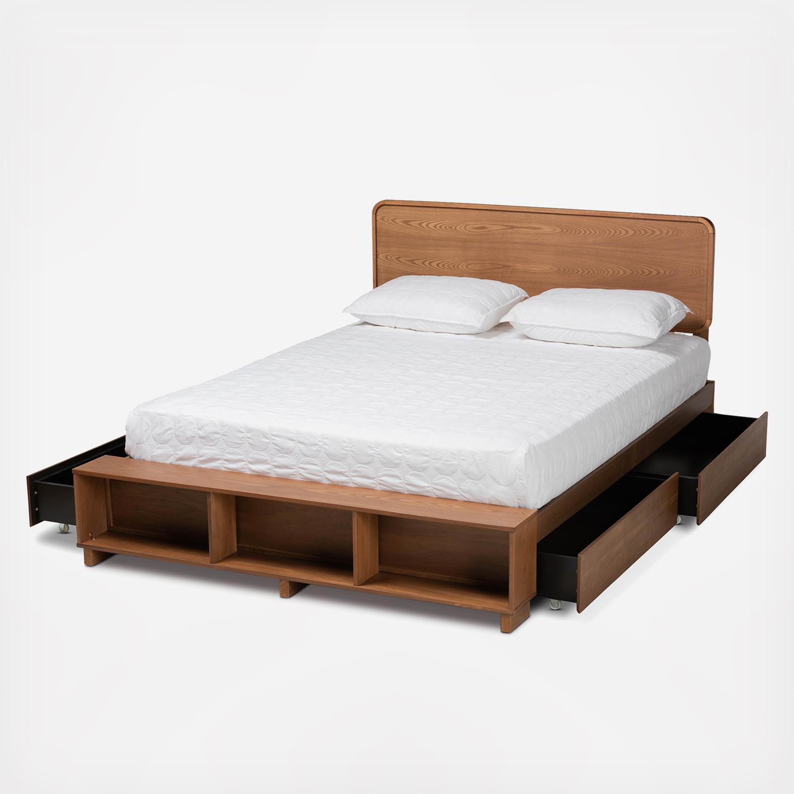 Vita 4-Drawer Platform Storage Bed 3 Vita 4-Drawer Platform Storage Bed