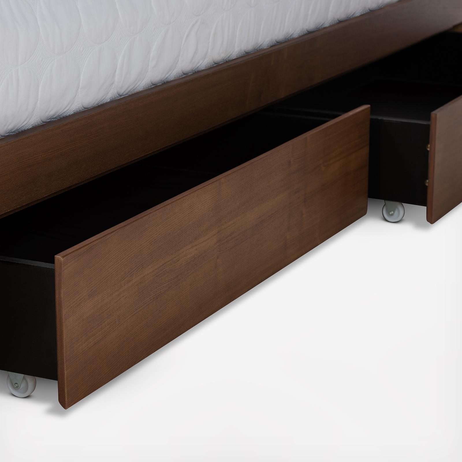 Vita 4-Drawer Platform Storage Bed 6 Vita 4-Drawer Platform Storage Bed