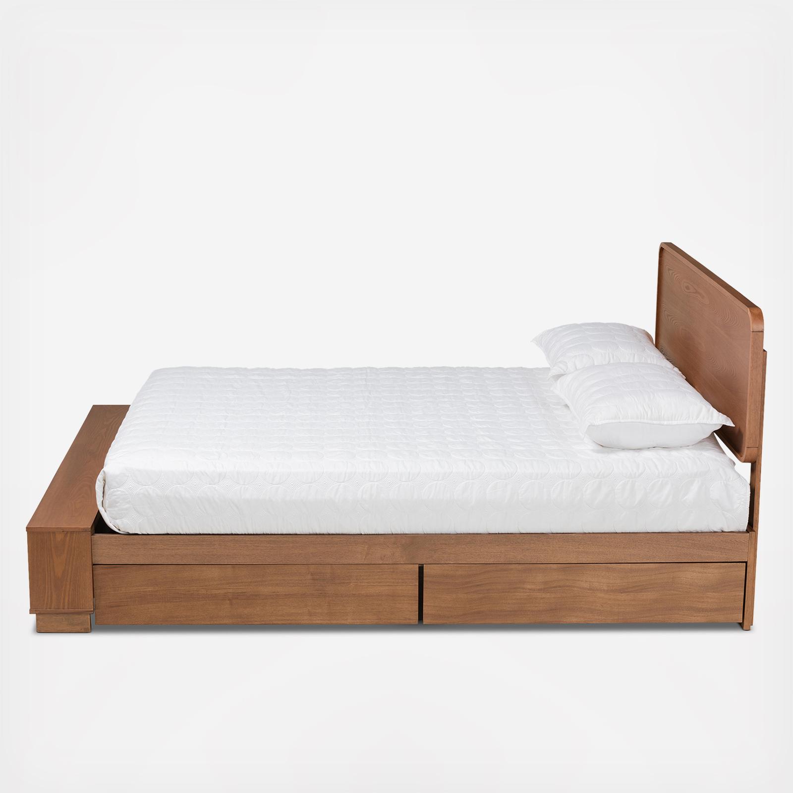 Vita 4-Drawer Platform Storage Bed 8 Vita 4-Drawer Platform Storage Bed