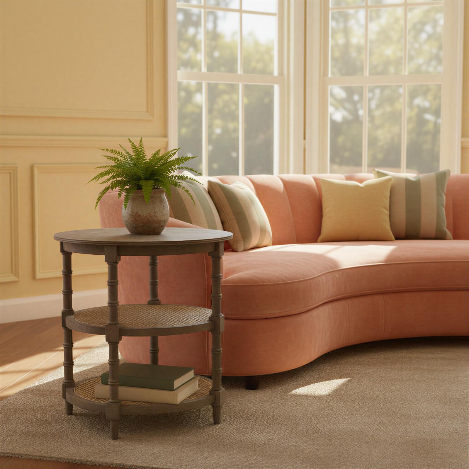 3-Tier Mango Wood Table 13 3-Tier Mango Wood Table