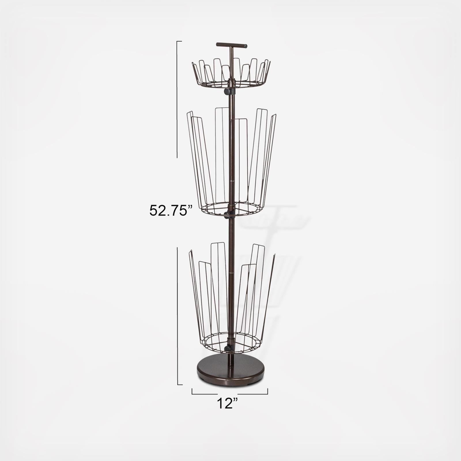 3-Tier Revolving Boot Storage Tree 6 3-Tier Revolving Boot Storage Tree