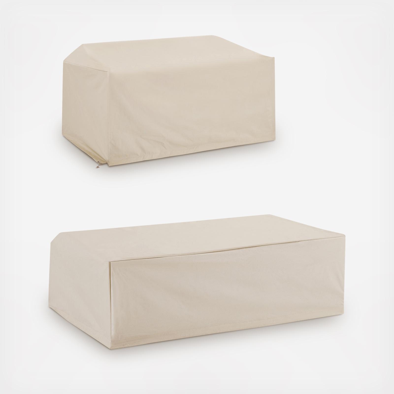 2-Piece Outdoor Furniture Cover Set