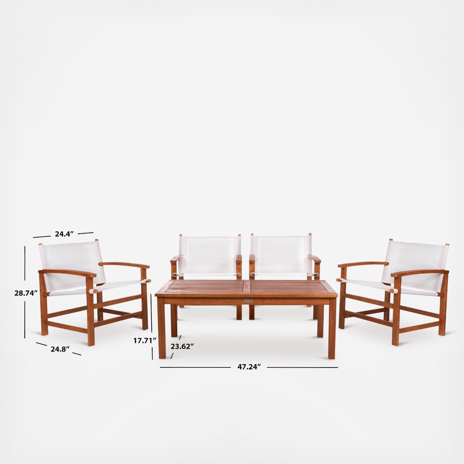 4-Piece Mardin Dining Set 5 4-Piece Mardin Dining Set