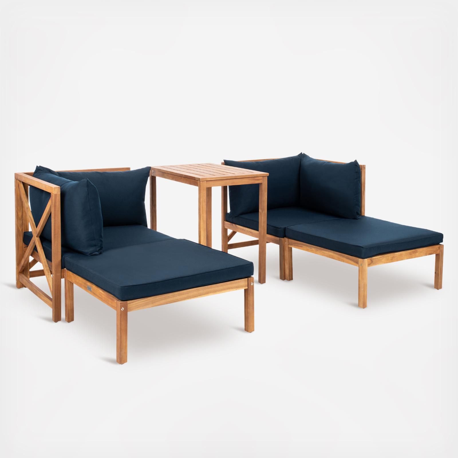 5-Piece Ronson Sectional Set 2 5-Piece Ronson Sectional Set
