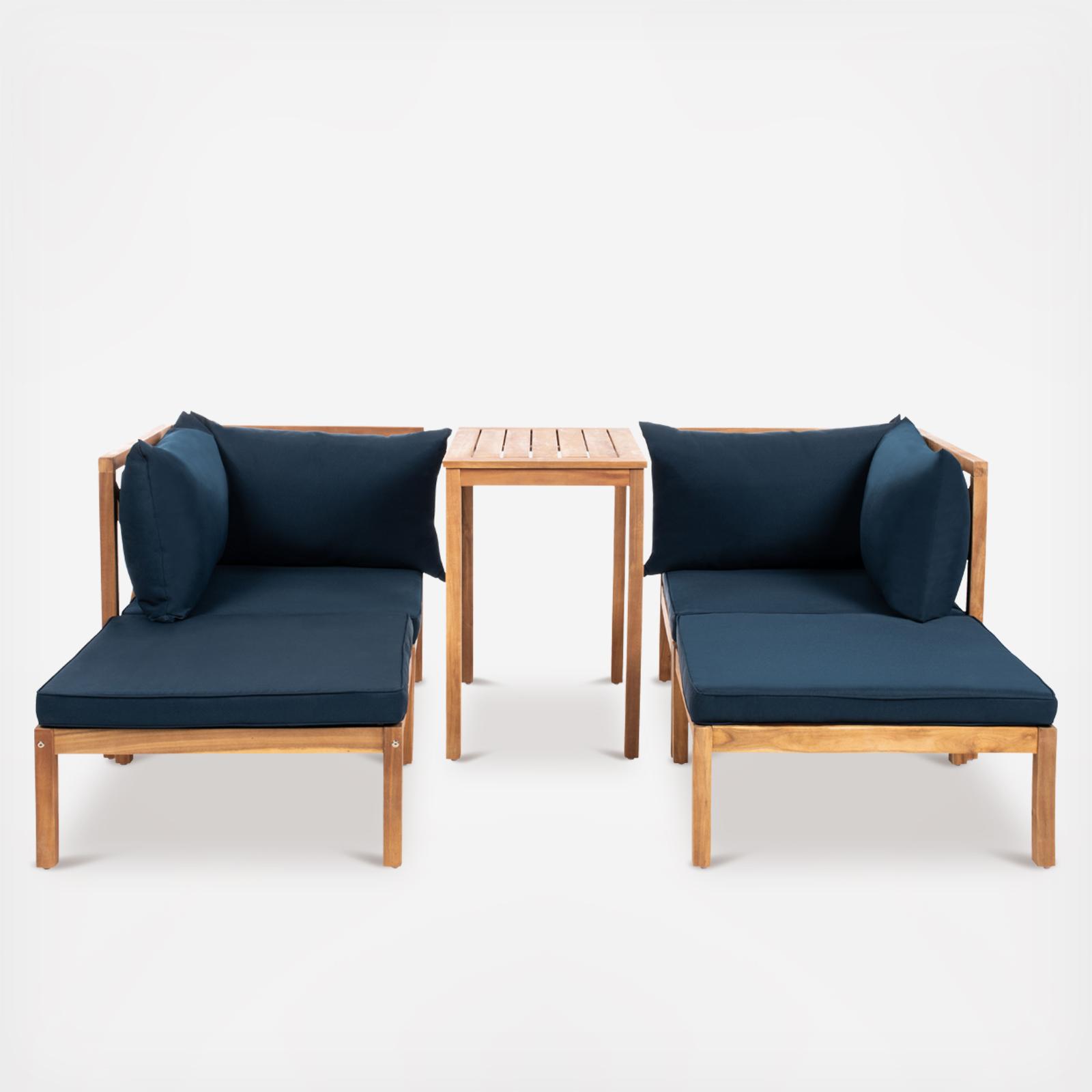 5-Piece Ronson Sectional Set 4 5-Piece Ronson Sectional Set
