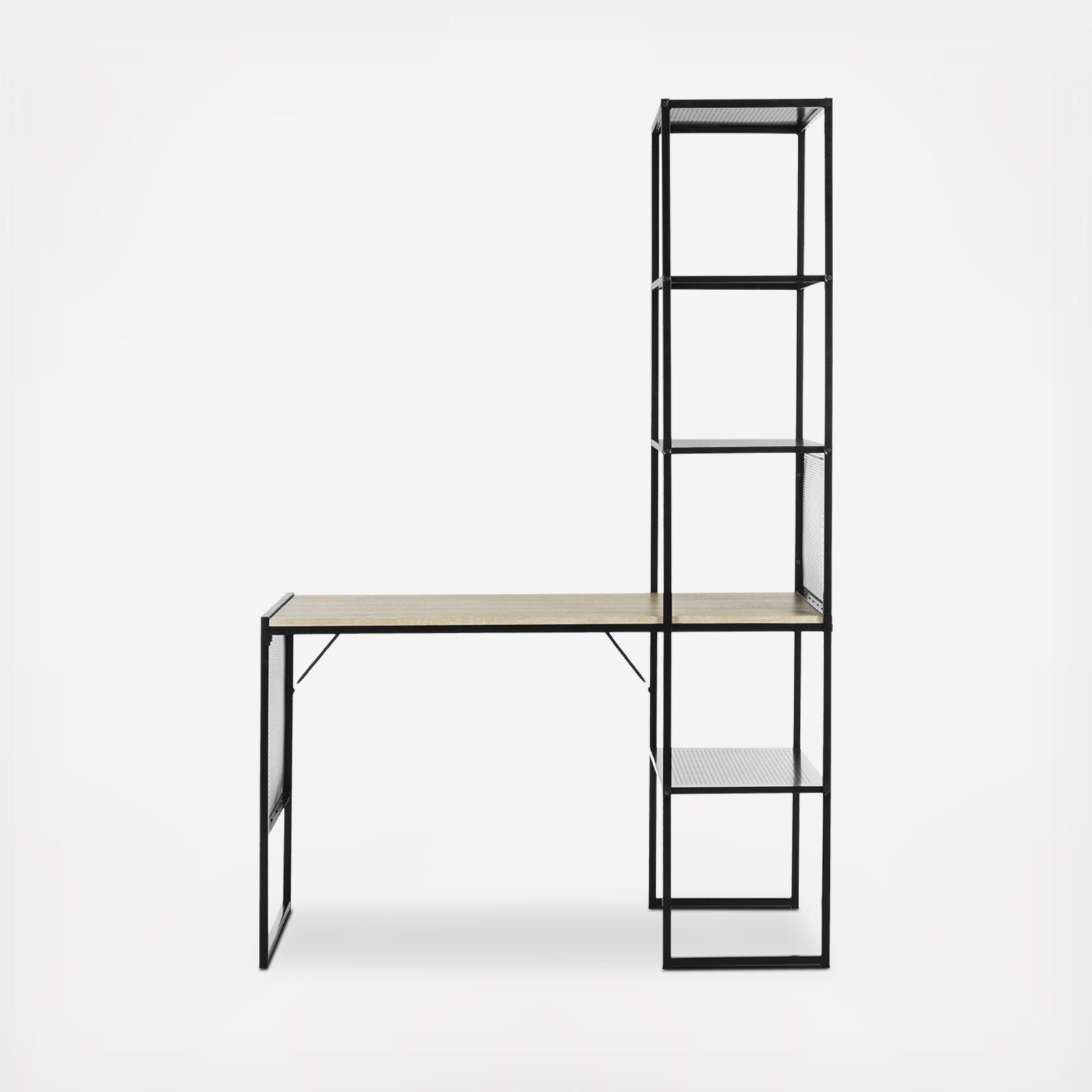 Aba Corner Writing Desk with Storage 5 Aba Corner Writing Desk with Storage