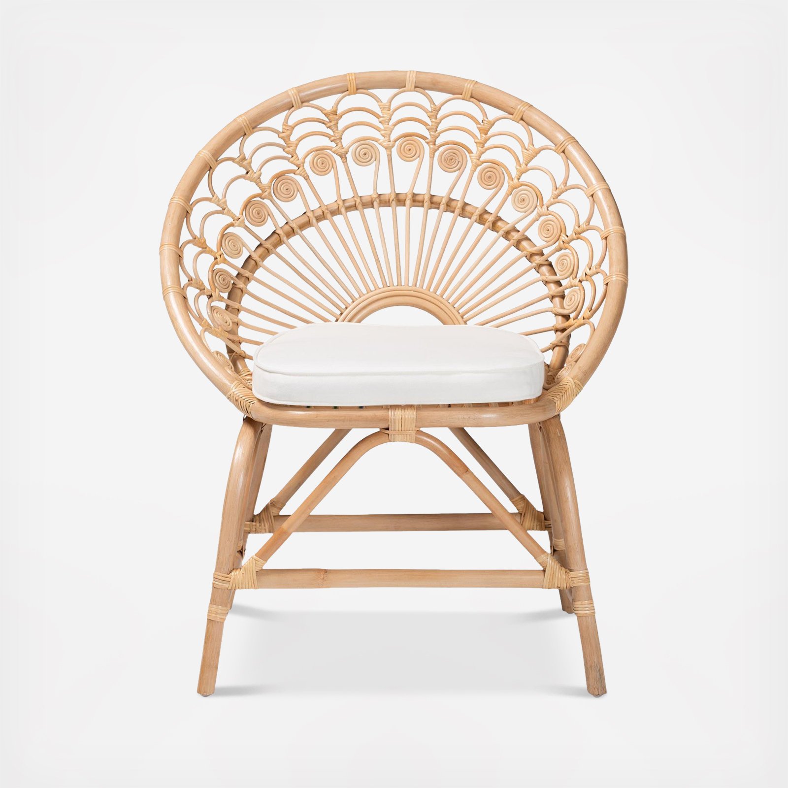 Abriella Modern Bohemian Peacock Accent Chair 2 Abriella Modern Bohemian Peacock Accent Chair
