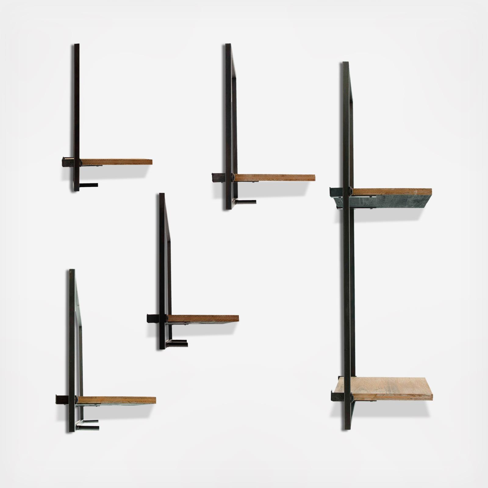 5-Piece Floating Shelf Set 7 5-Piece Floating Shelf Set