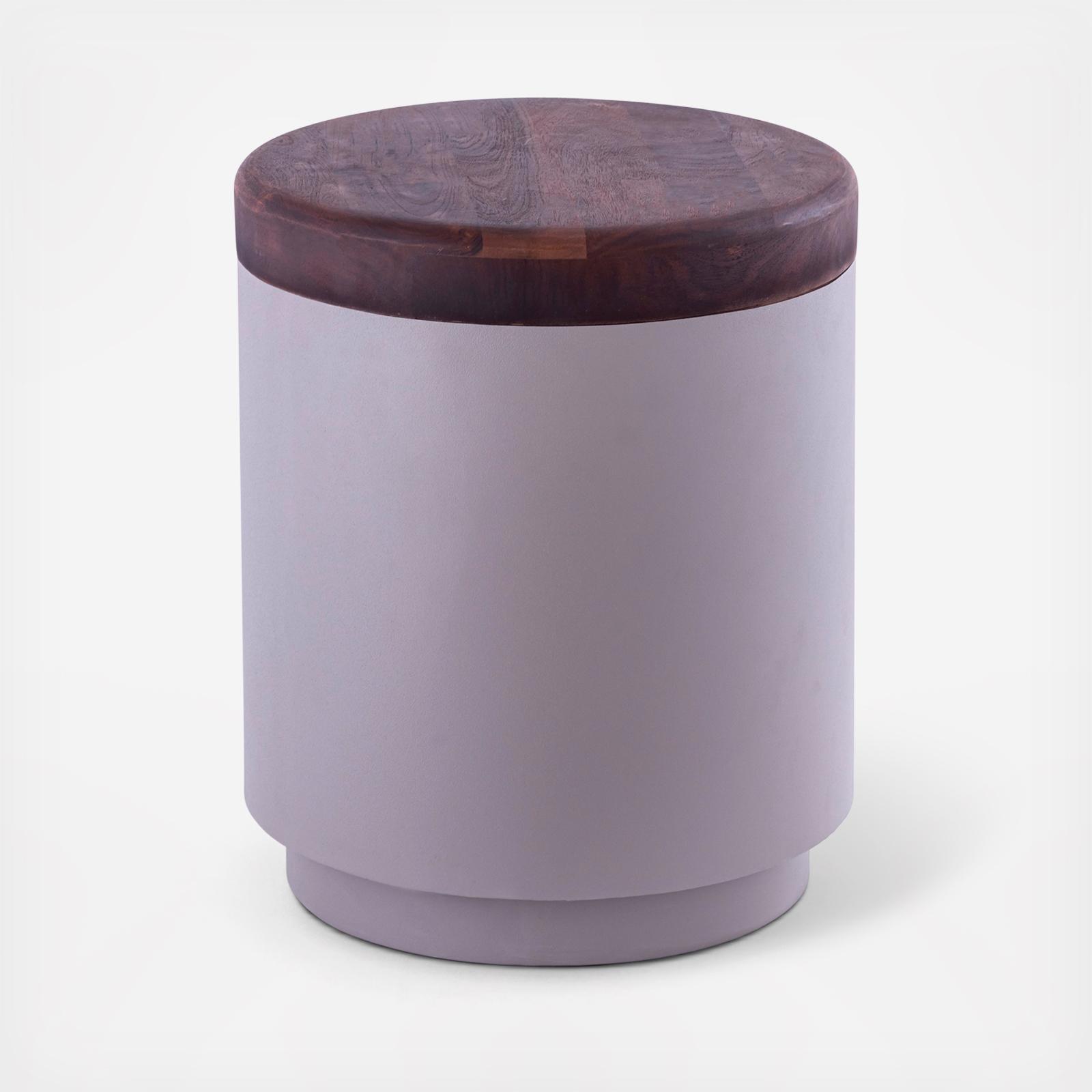 Acacia Wood Top Side Table 14 Acacia Wood Top Side Table