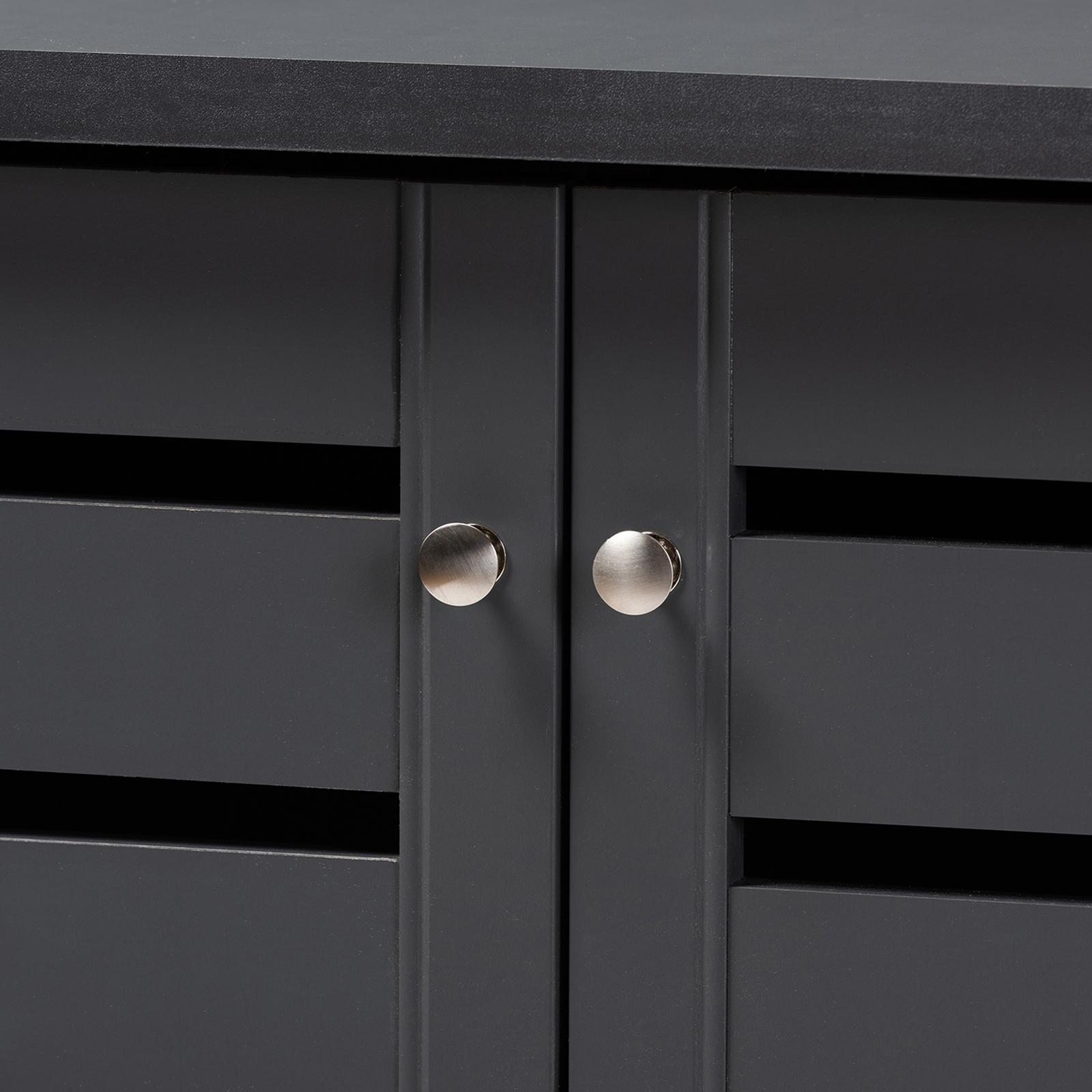 Adalwin 2-Door Wooden Entryway Shoe Storage Cabinet 7 Adalwin 2-Door Wooden Entryway Shoe Storage Cabinet
