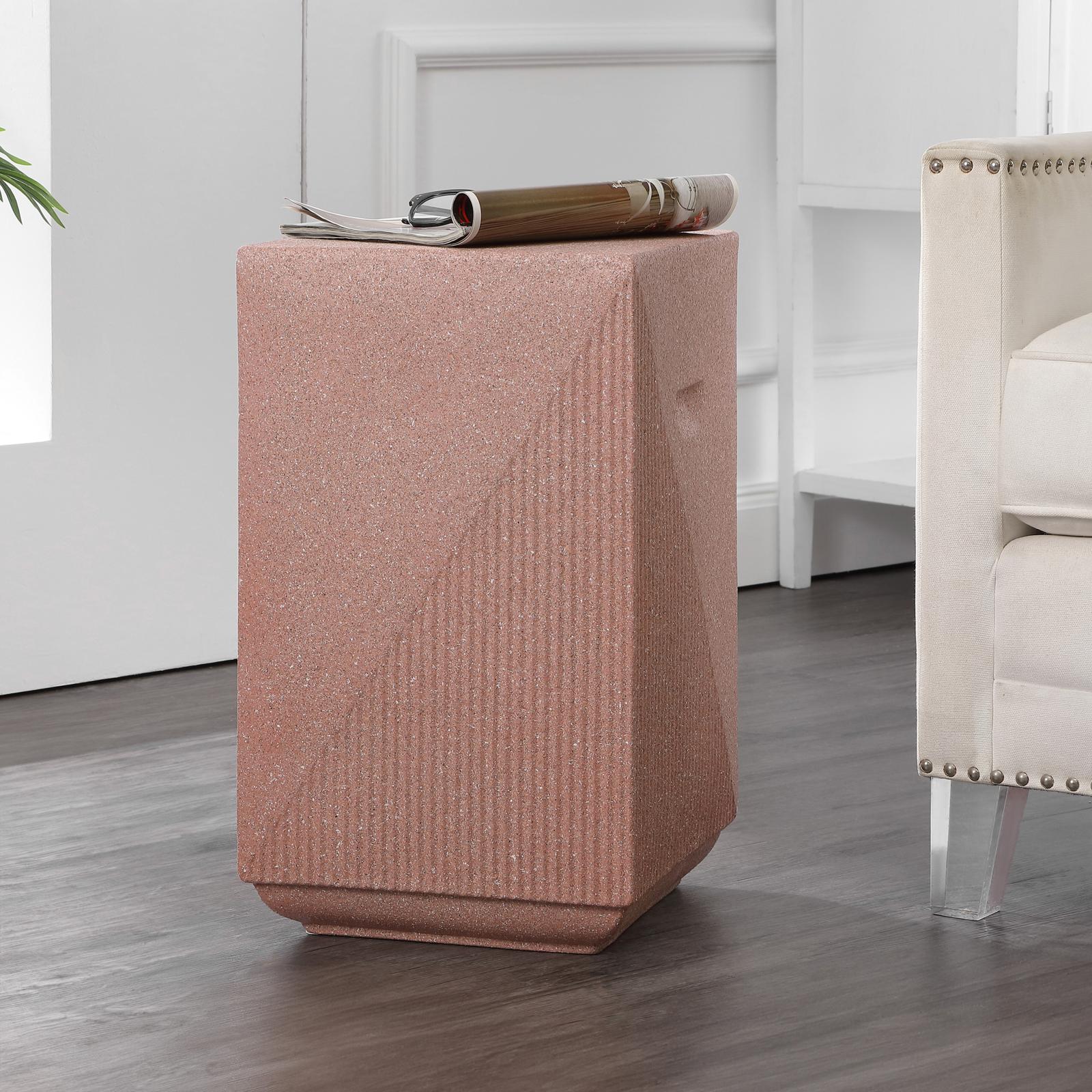Adrian Contemporary Minimalist Square Accent Table 12 Adrian Contemporary Minimalist Square Accent Table