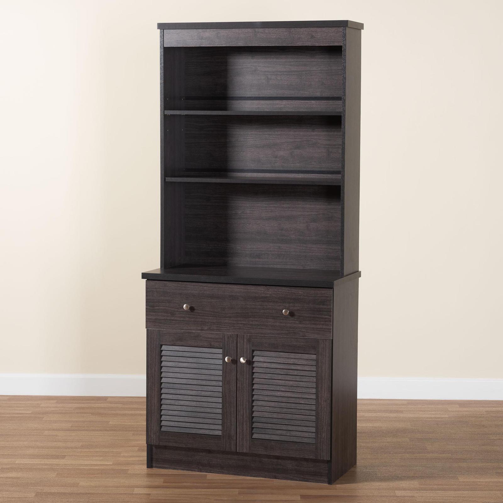 Agni Buffet and Hutch Kitchen Cabinet