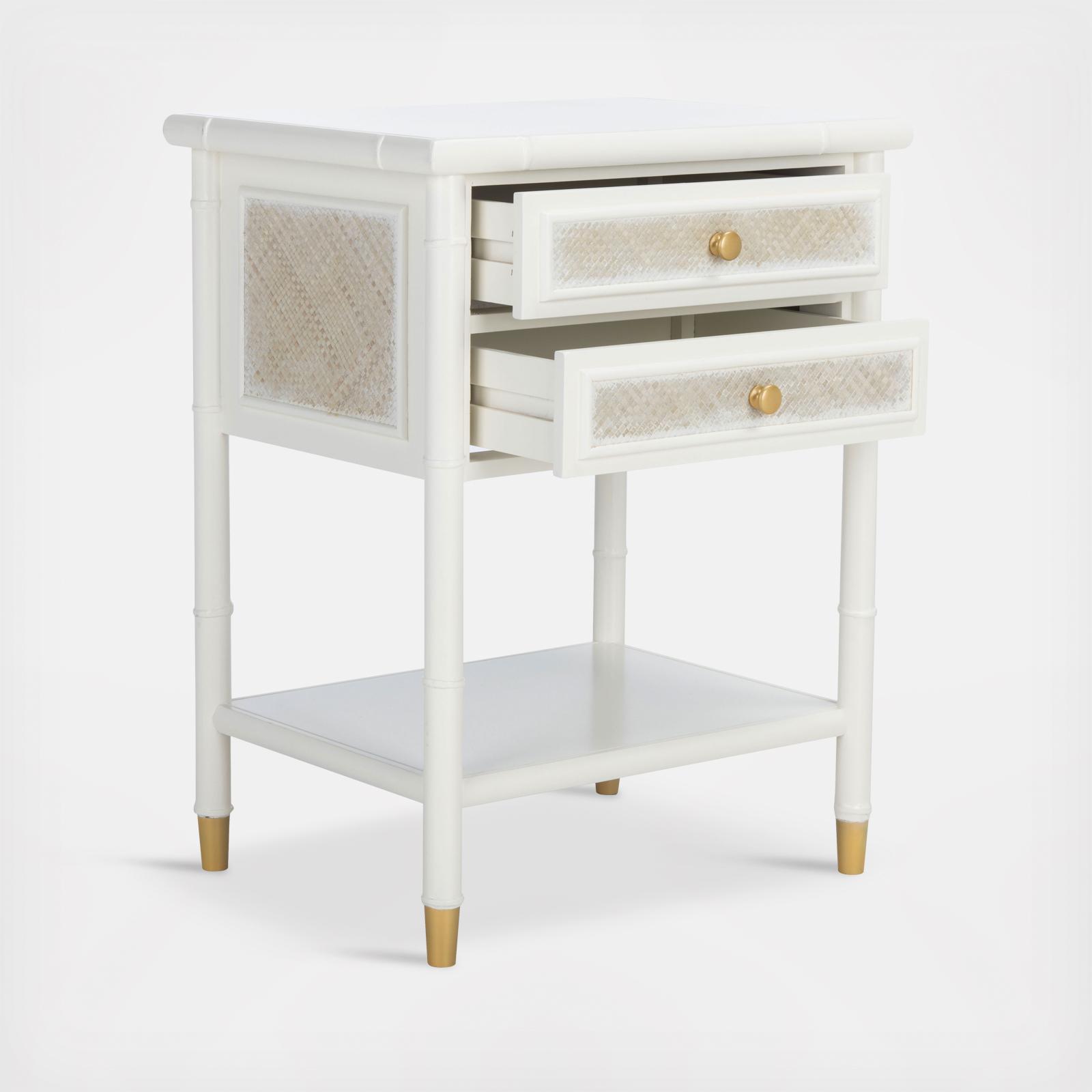 Ahab 2-Drawer Accent Table 3 Ahab 2-Drawer Accent Table