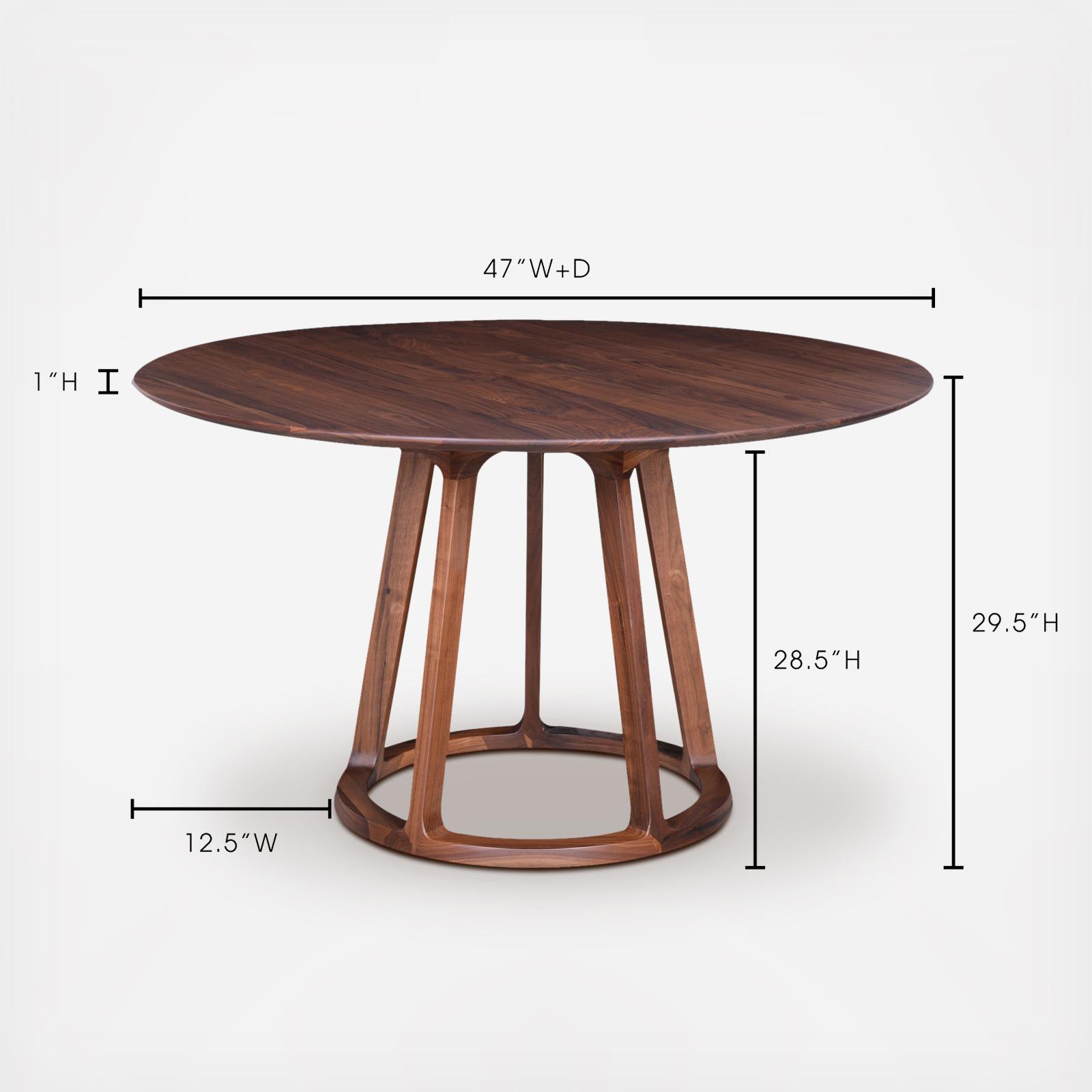 Aldo Round Dining Table 2 Aldo Round Dining Table