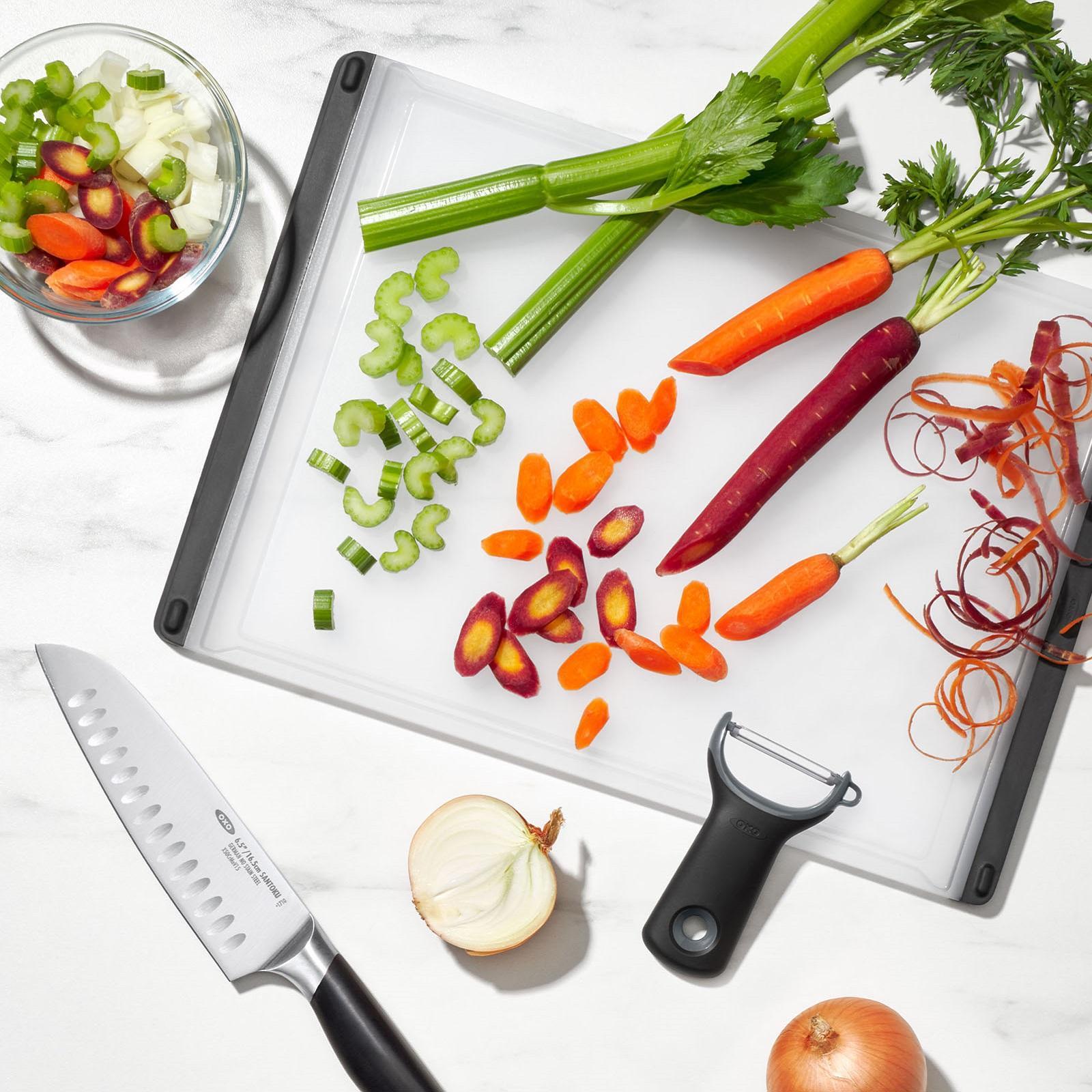Good Grips Everyday Utility Small Cutting Board, Set of 3 4 Good Grips Everyday Utility Small Cutting Board, Set of 3