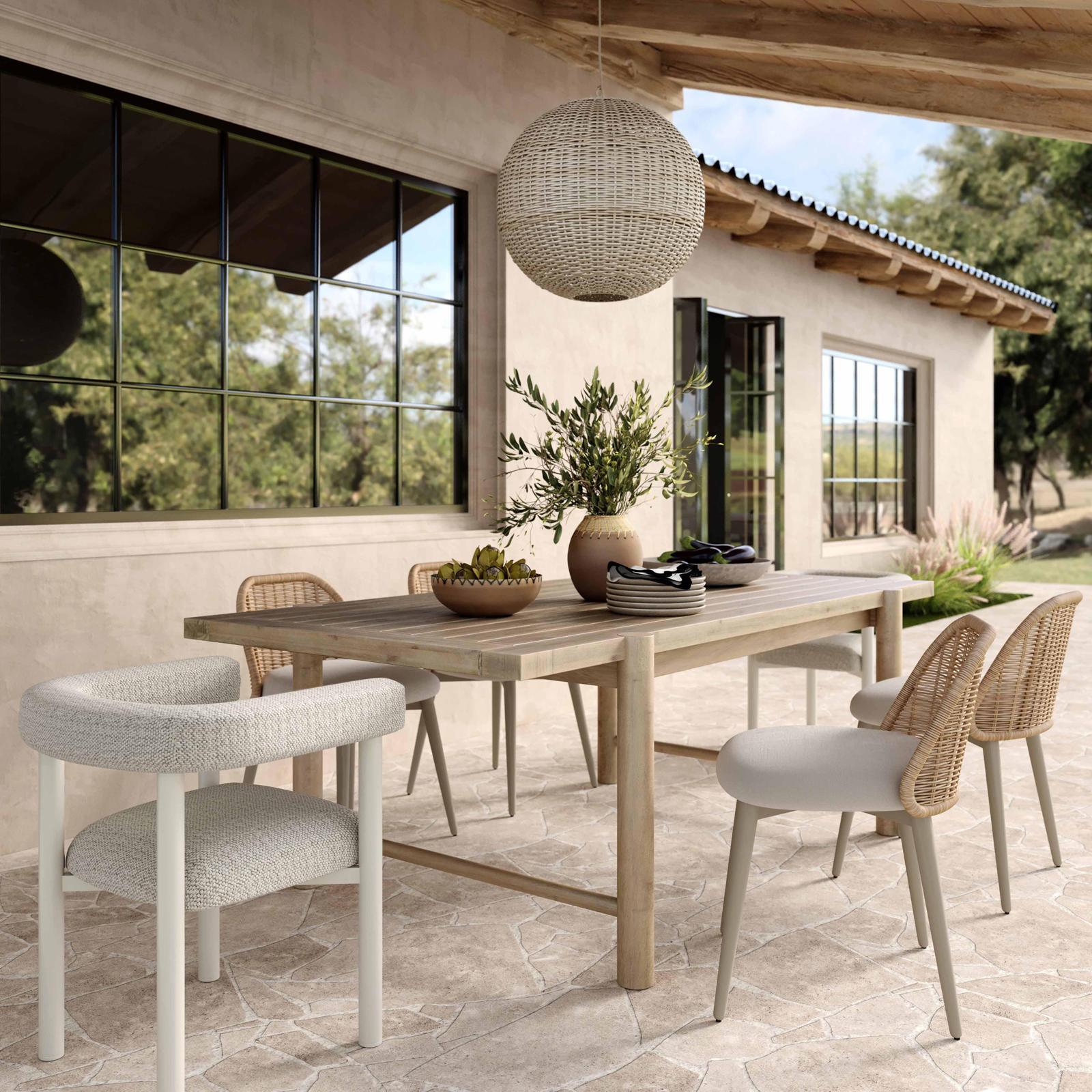 Alexa Performance Fabric Outdoor Dining Chair 15 Alexa Performance Fabric Outdoor Dining Chair