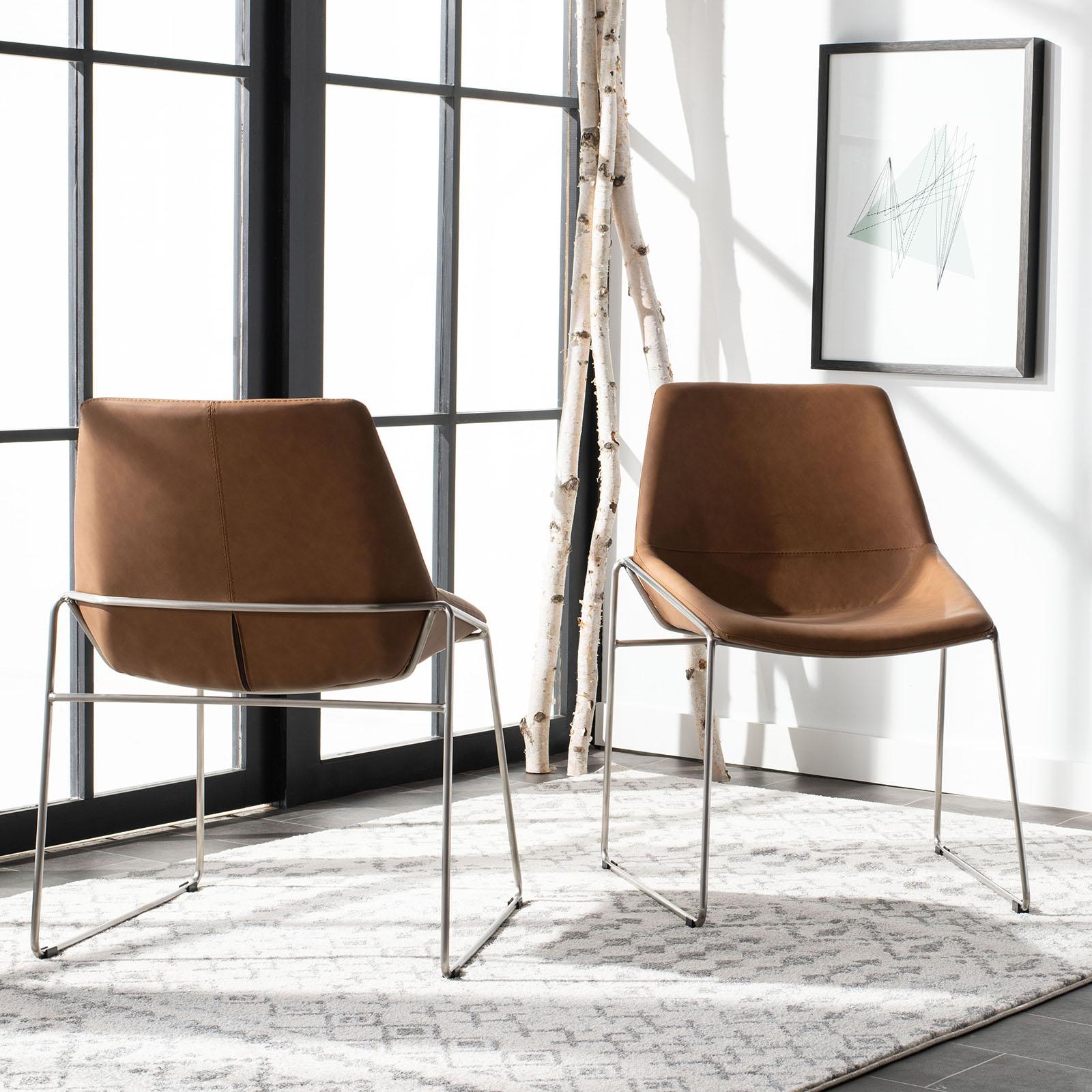 Alexis Mid-Century Dining Chair, Set of 2