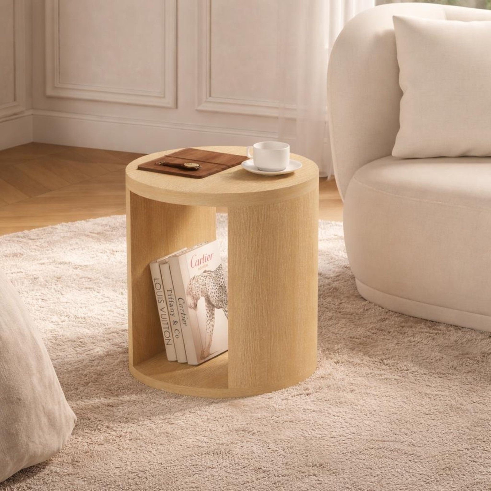 Alure Round End Table 3 Alure Round End Table