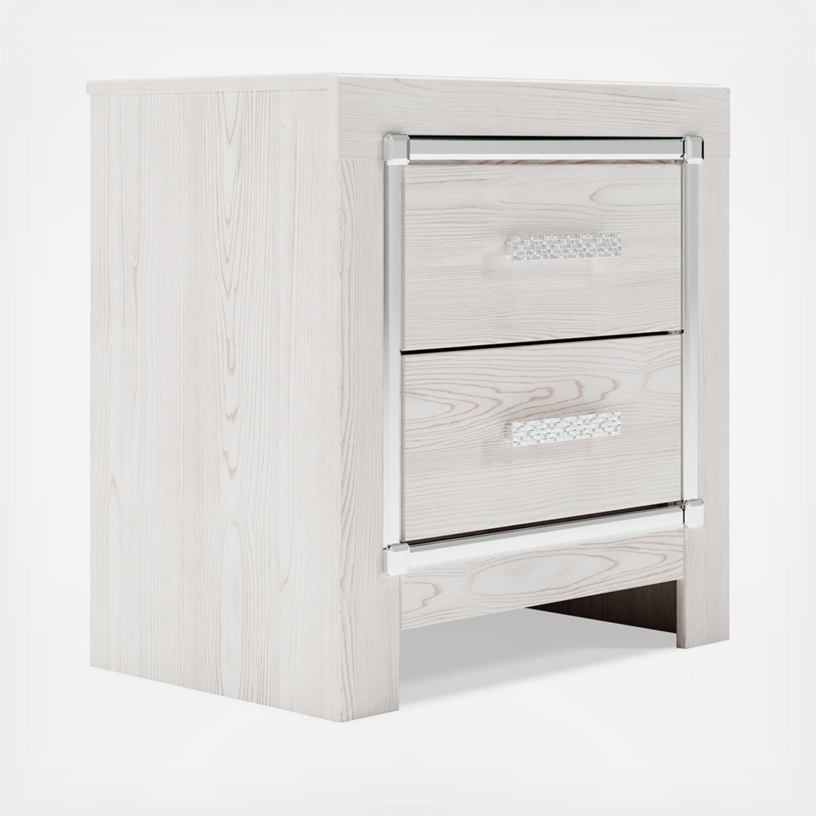 Altyra 2-Drawer Nightstand