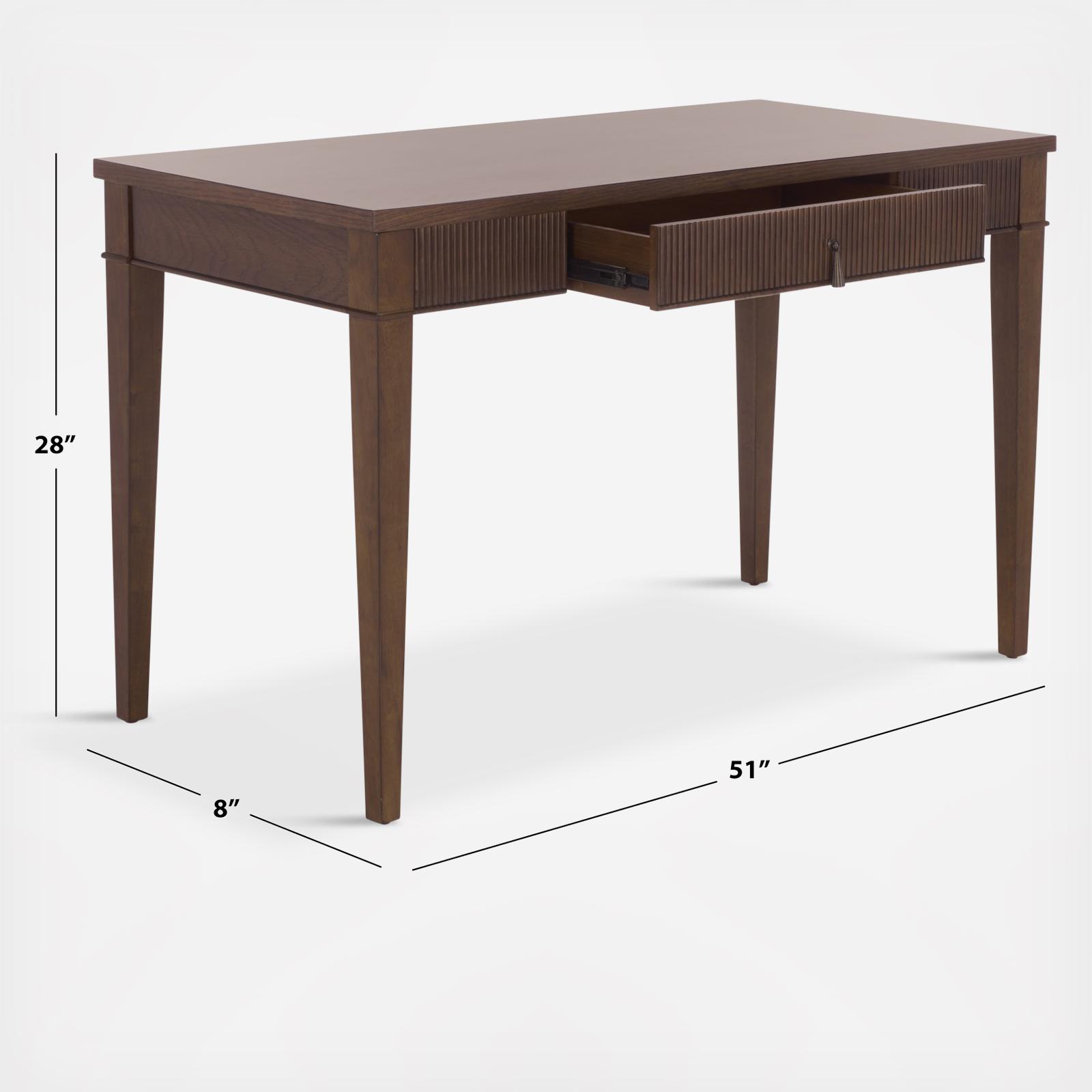 Amila Single Drawer Desk 4 Amila Single Drawer Desk
