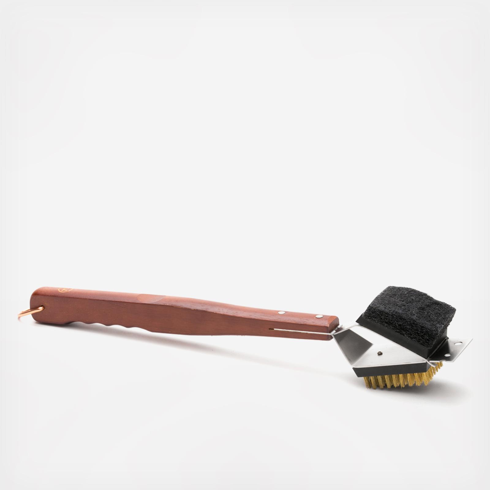 Rosewood 3-in-1 Grill Brush 6 Rosewood 3-in-1 Grill Brush