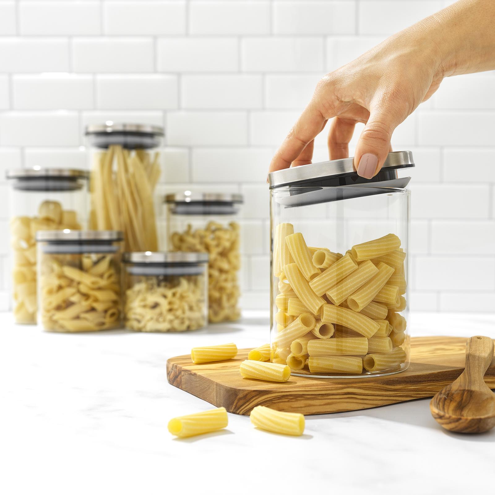 6-Piece Storage Jar with Airtight Lid 17 6-Piece Storage Jar with Airtight Lid