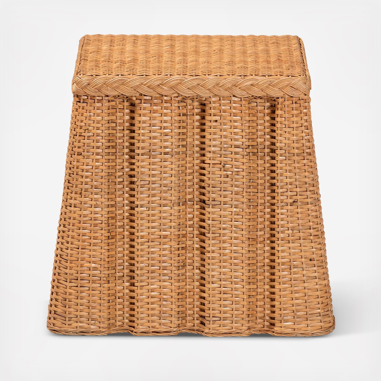 Andrea End Table with Pleated Skirt