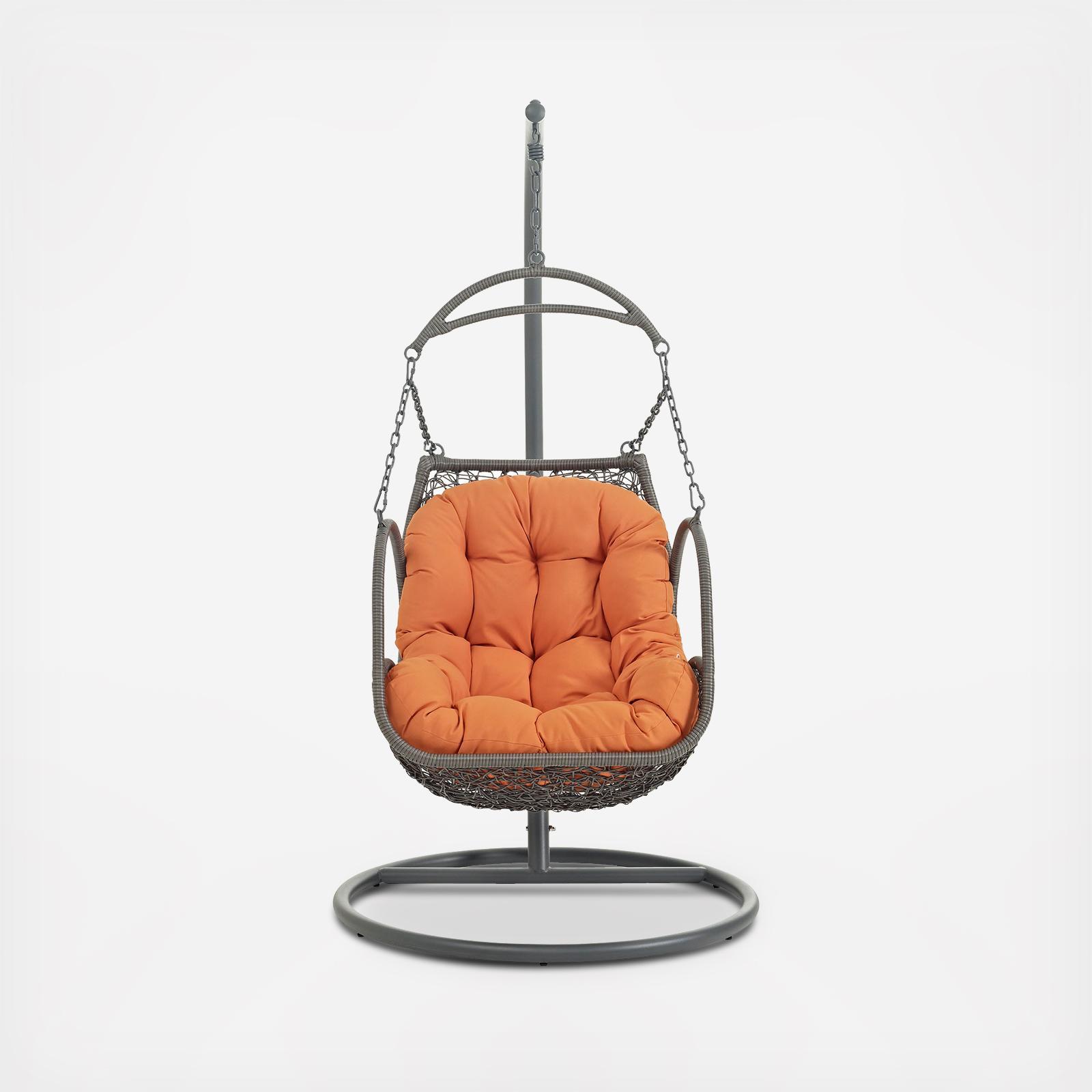 Arbor Outdoor Patio Wood Swing Chair