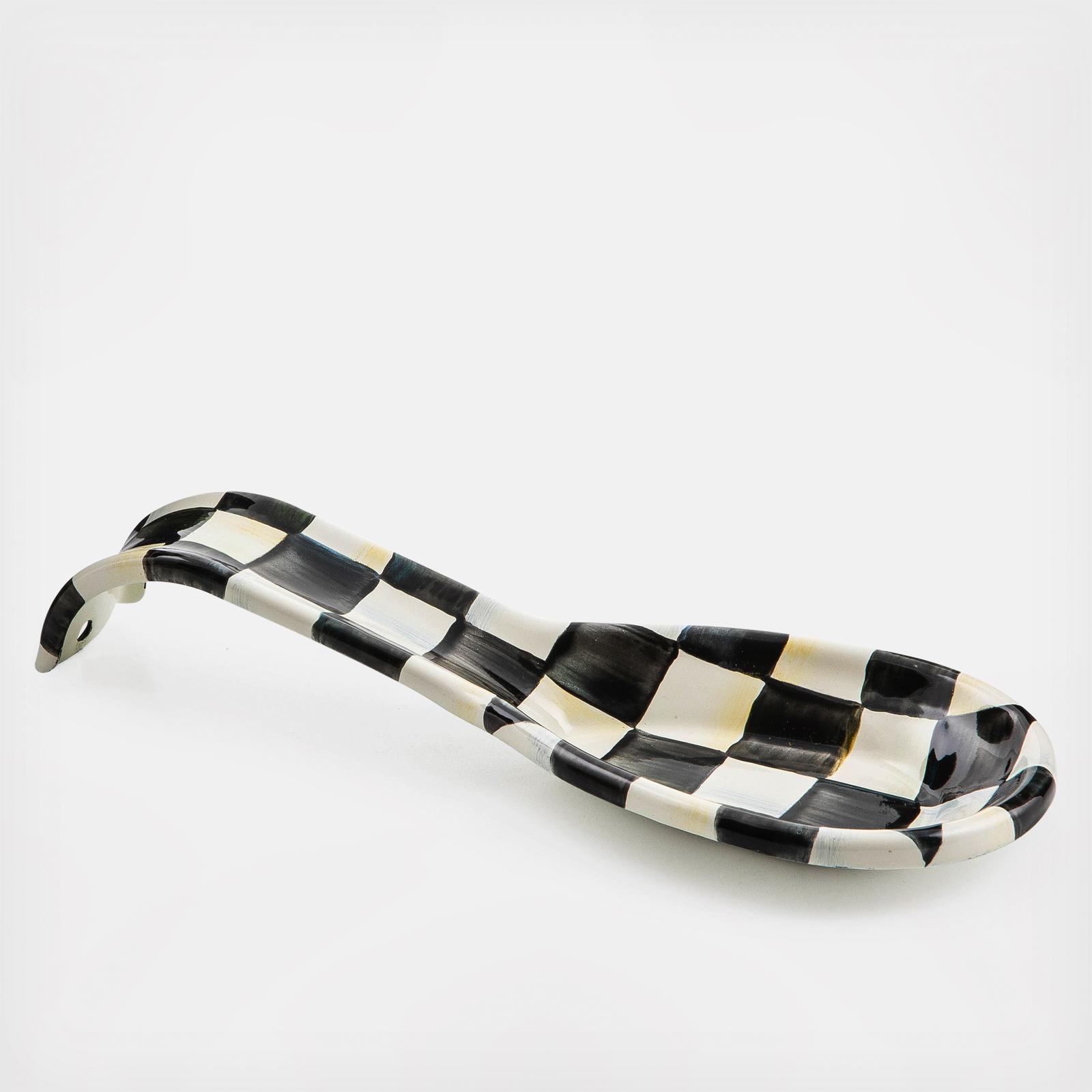 Courtly Check Spoon Rest 1 Courtly Check Spoon Rest