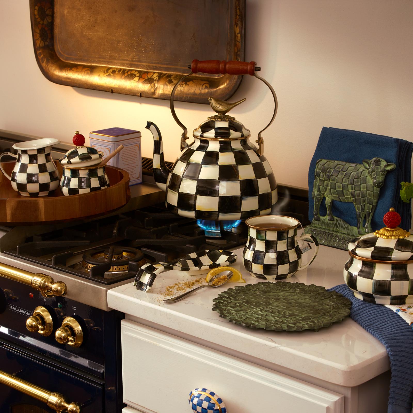 Courtly Check Spoon Rest 4 Courtly Check Spoon Rest