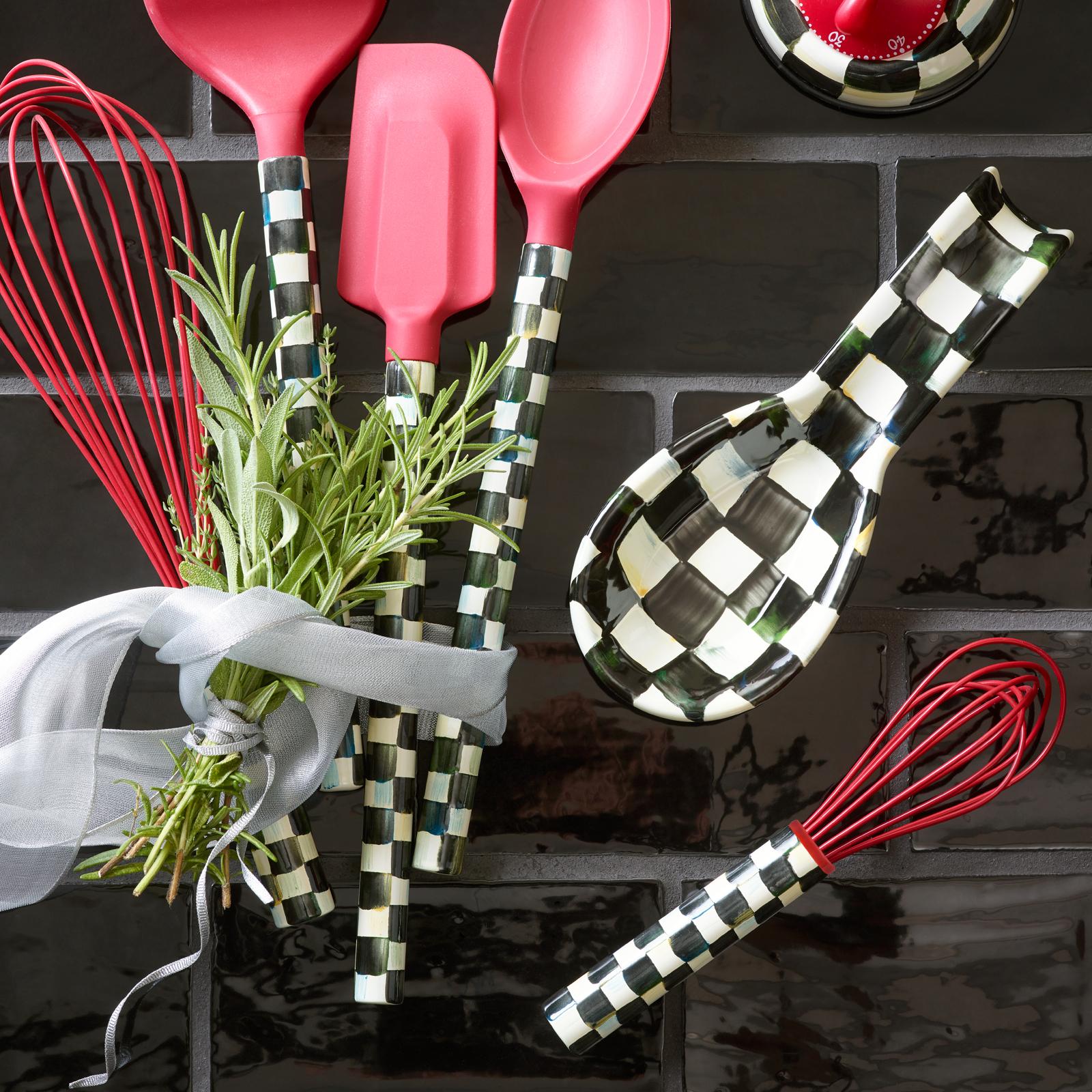 Courtly Check Spoon Rest 7 Courtly Check Spoon Rest