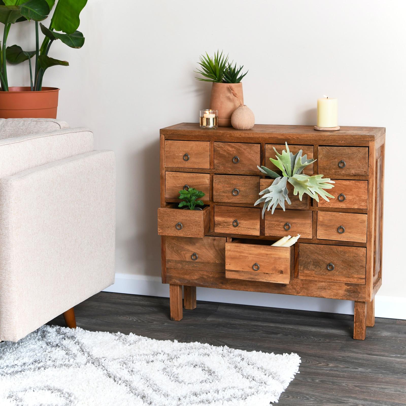 Apothecary 15-Drawer Cabinet 10 Apothecary 15-Drawer Cabinet