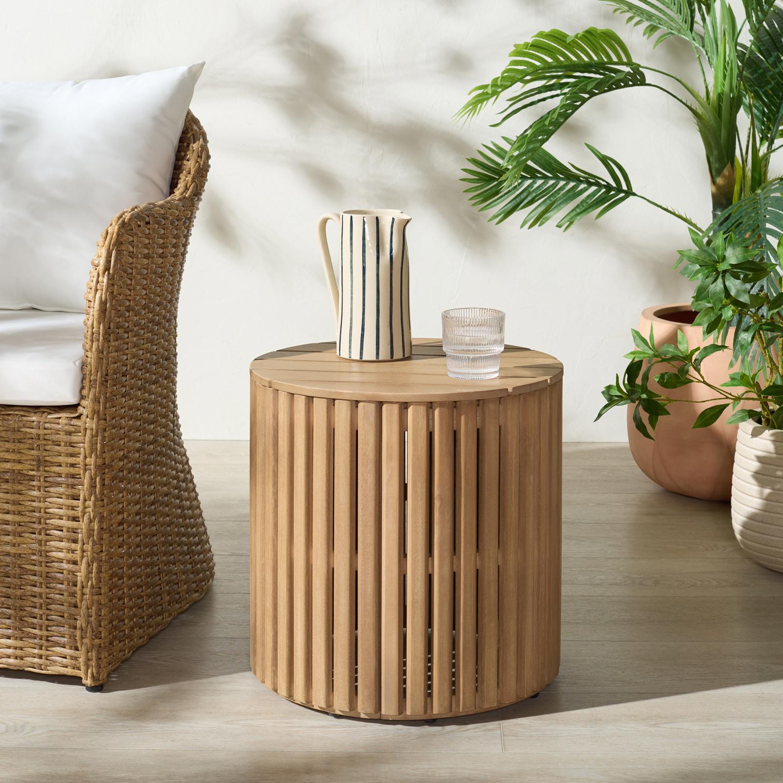 Arielle Wood Accent Table 3 Arielle Wood Accent Table