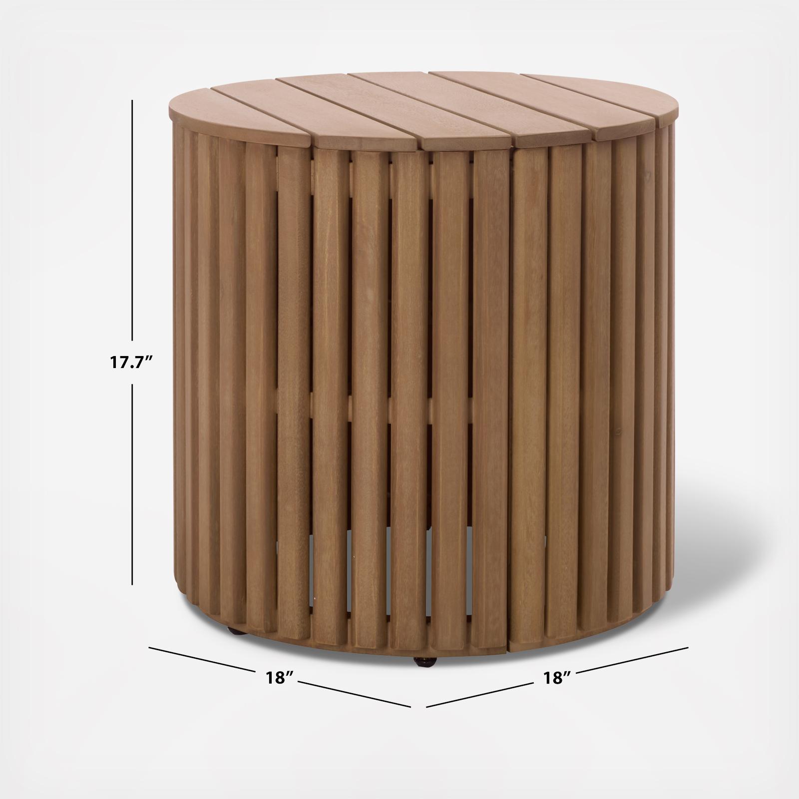 Arielle Wood Accent Table 7 Arielle Wood Accent Table