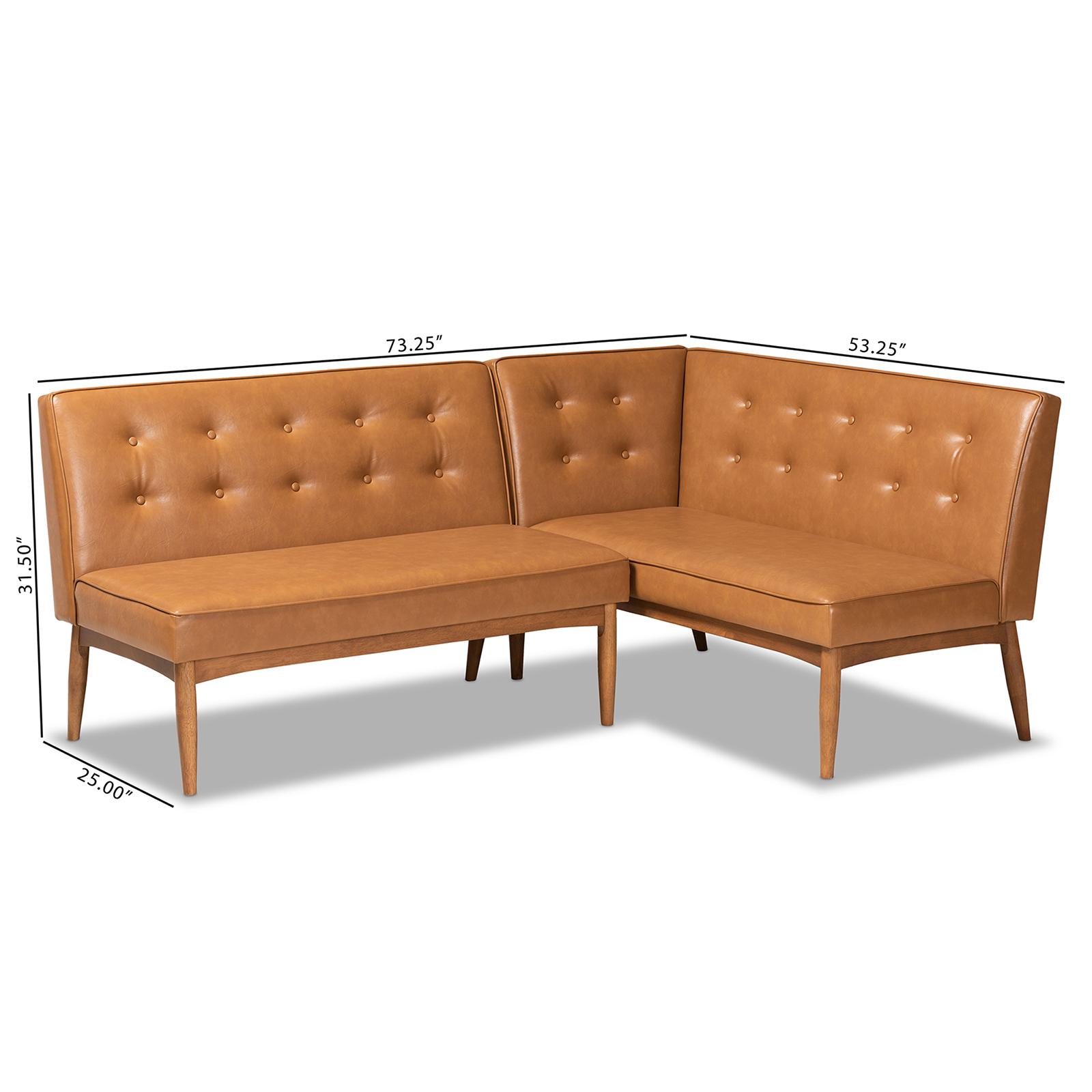 Arvid 2-Piece Sofa Bench Set 7 Arvid 2-Piece Sofa Bench Set