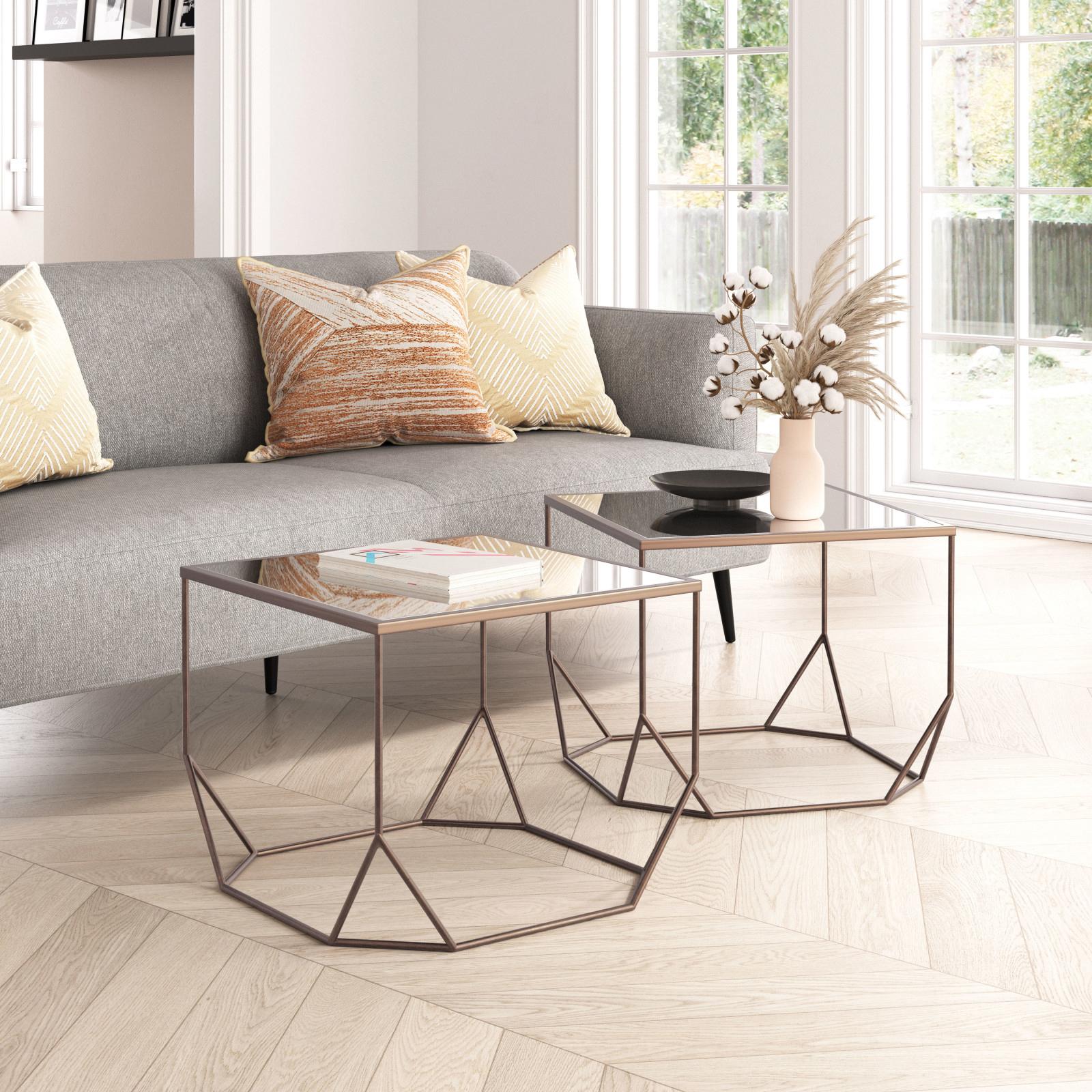 Arzon Coffee Table, Set of 2 15 Arzon Coffee Table, Set of 2