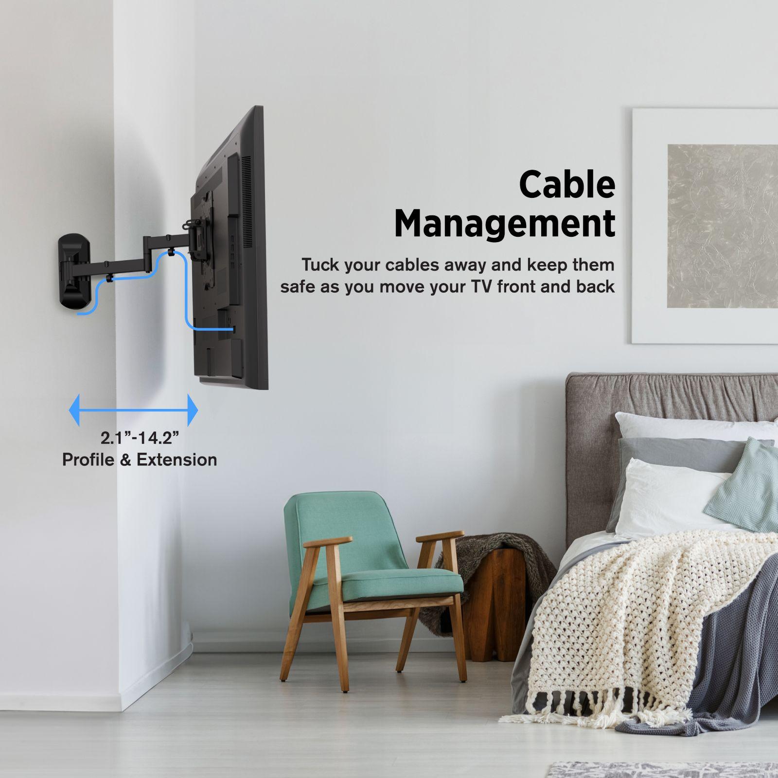 Articulating Wall Mount for 17”- 42” TVs