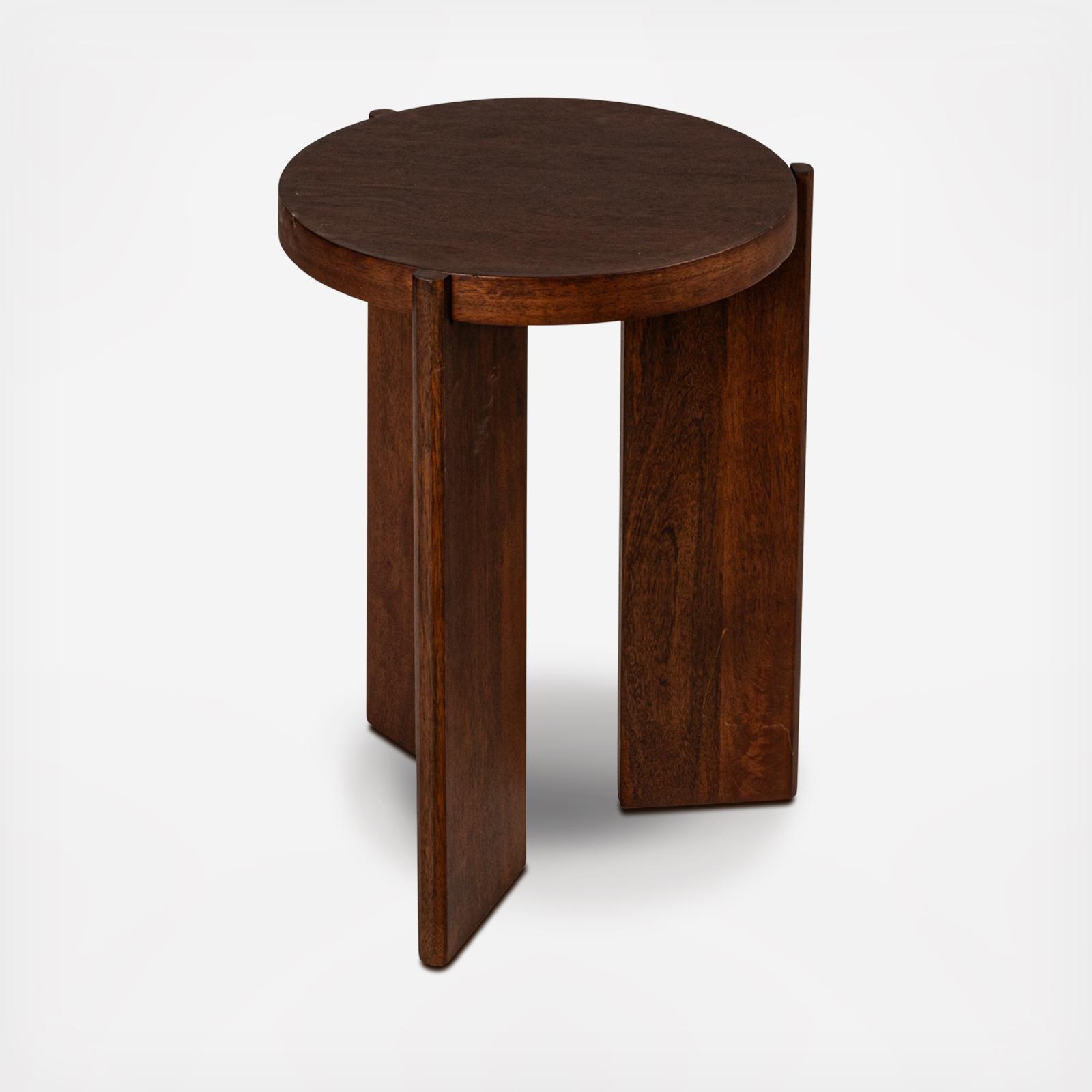 Atlas Mango Wood Side Table 2 Atlas Mango Wood Side Table