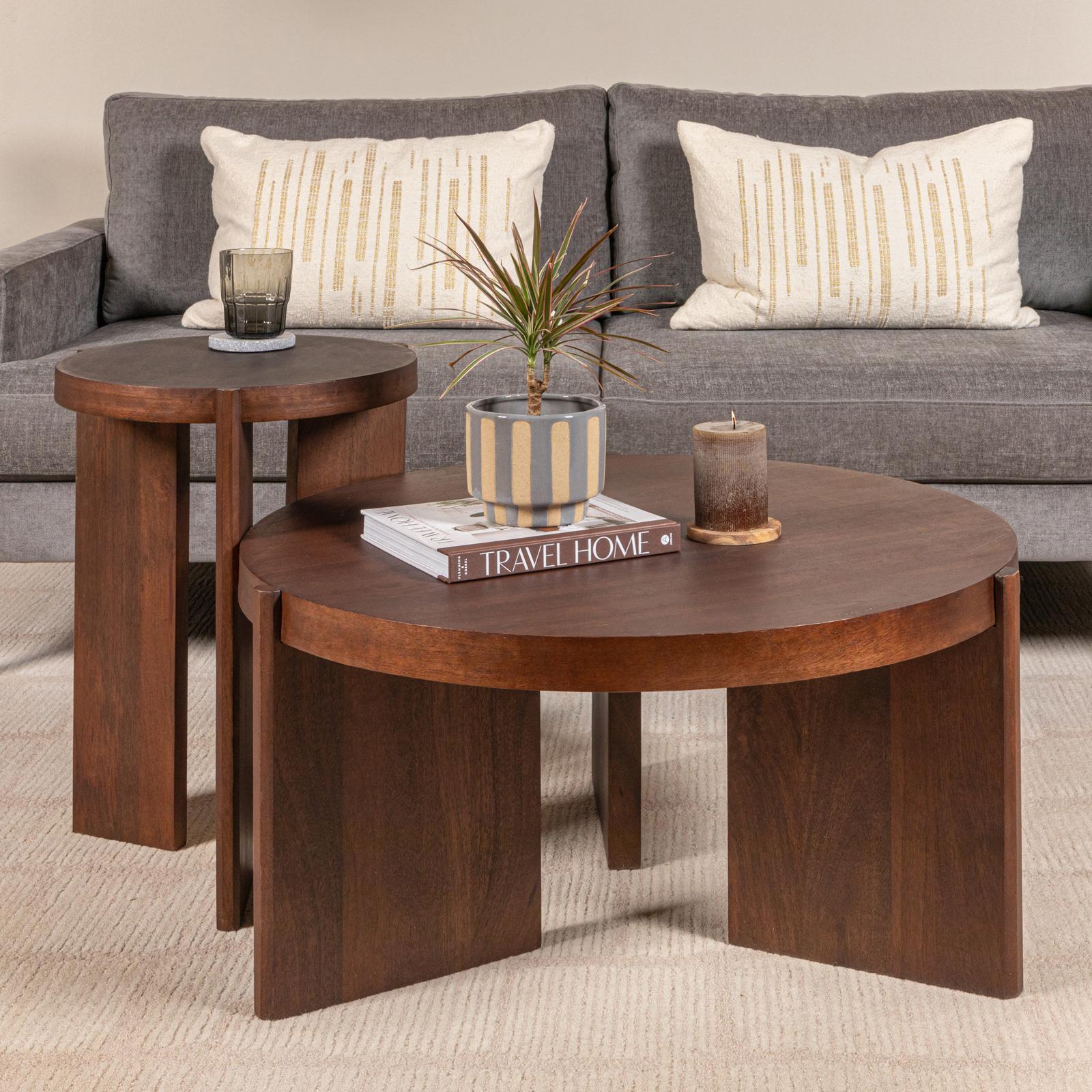 Atlas Mango Wood Side Table 4 Atlas Mango Wood Side Table