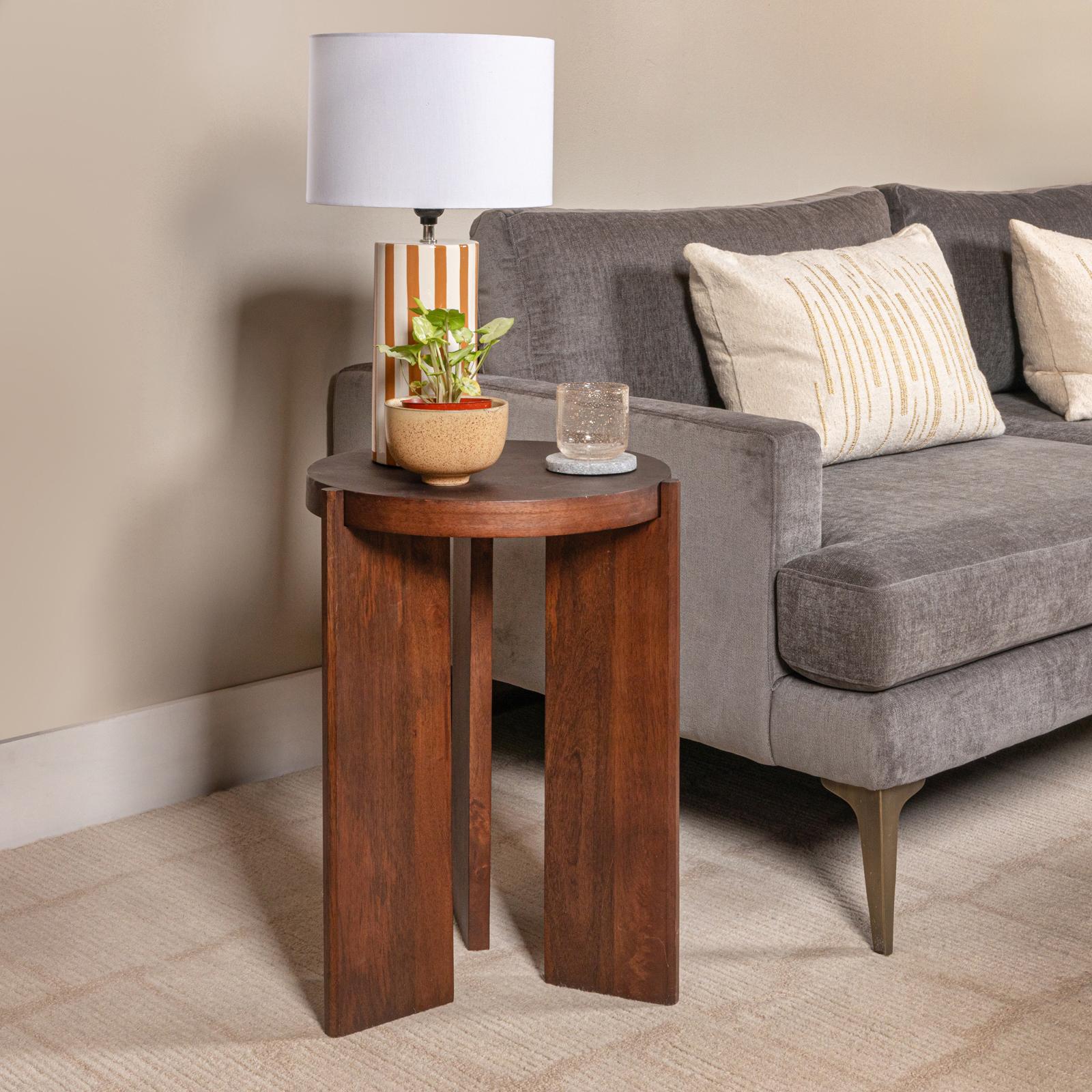 Atlas Mango Wood Side Table 5 Atlas Mango Wood Side Table