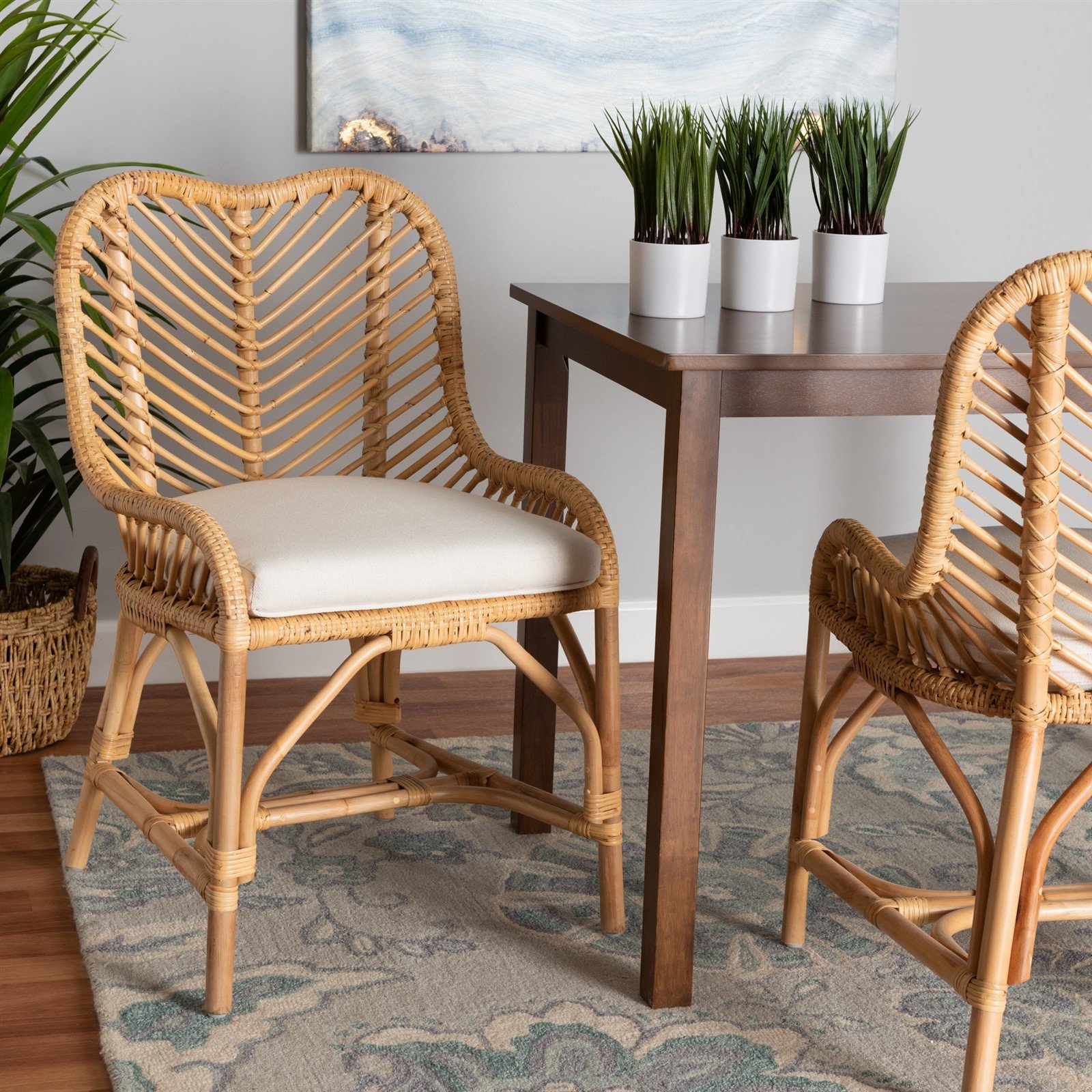 Arween Modern Bohemian Dining Chair 3 Arween Modern Bohemian Dining Chair