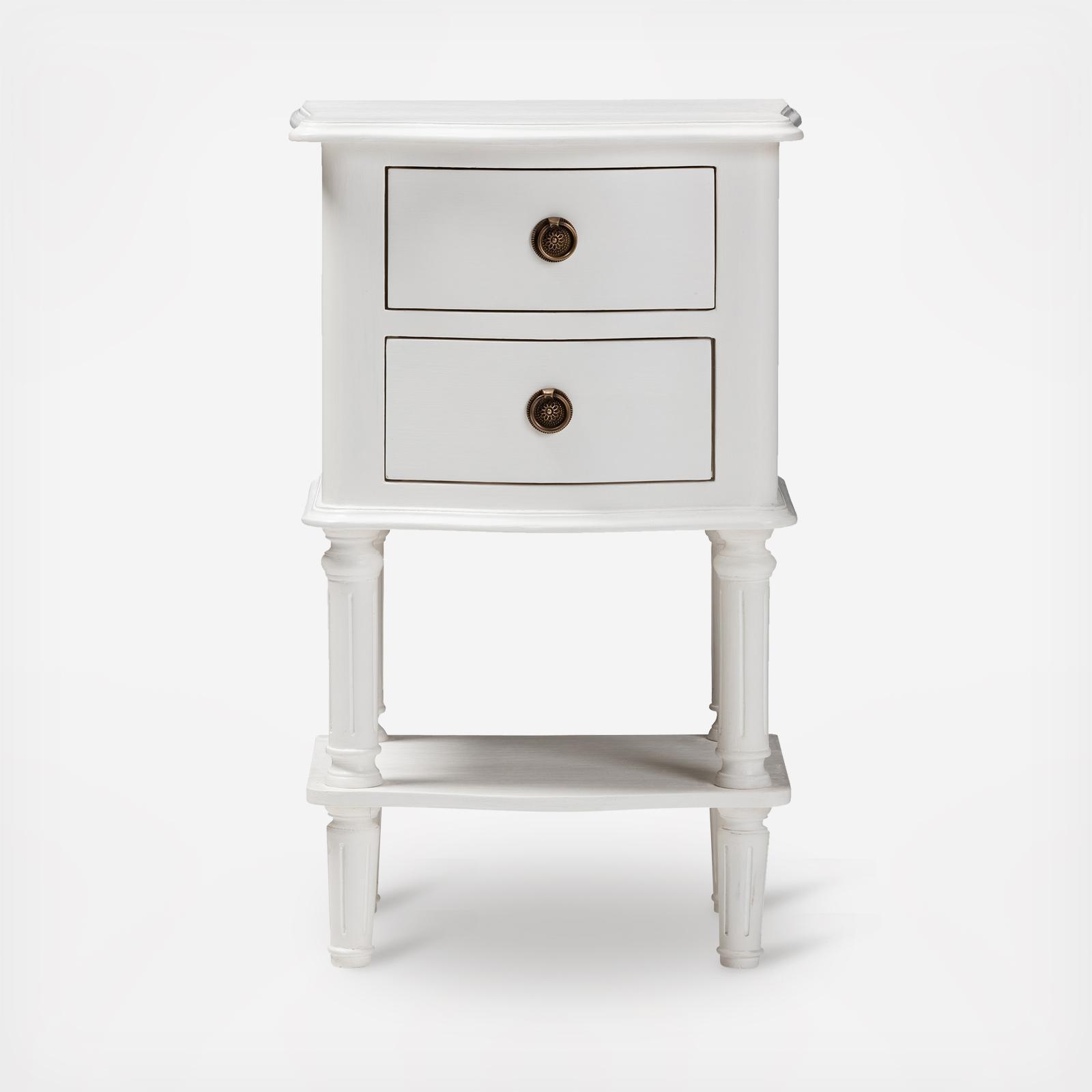 Audrey 2-Drawer Nightstand 3 Audrey 2-Drawer Nightstand