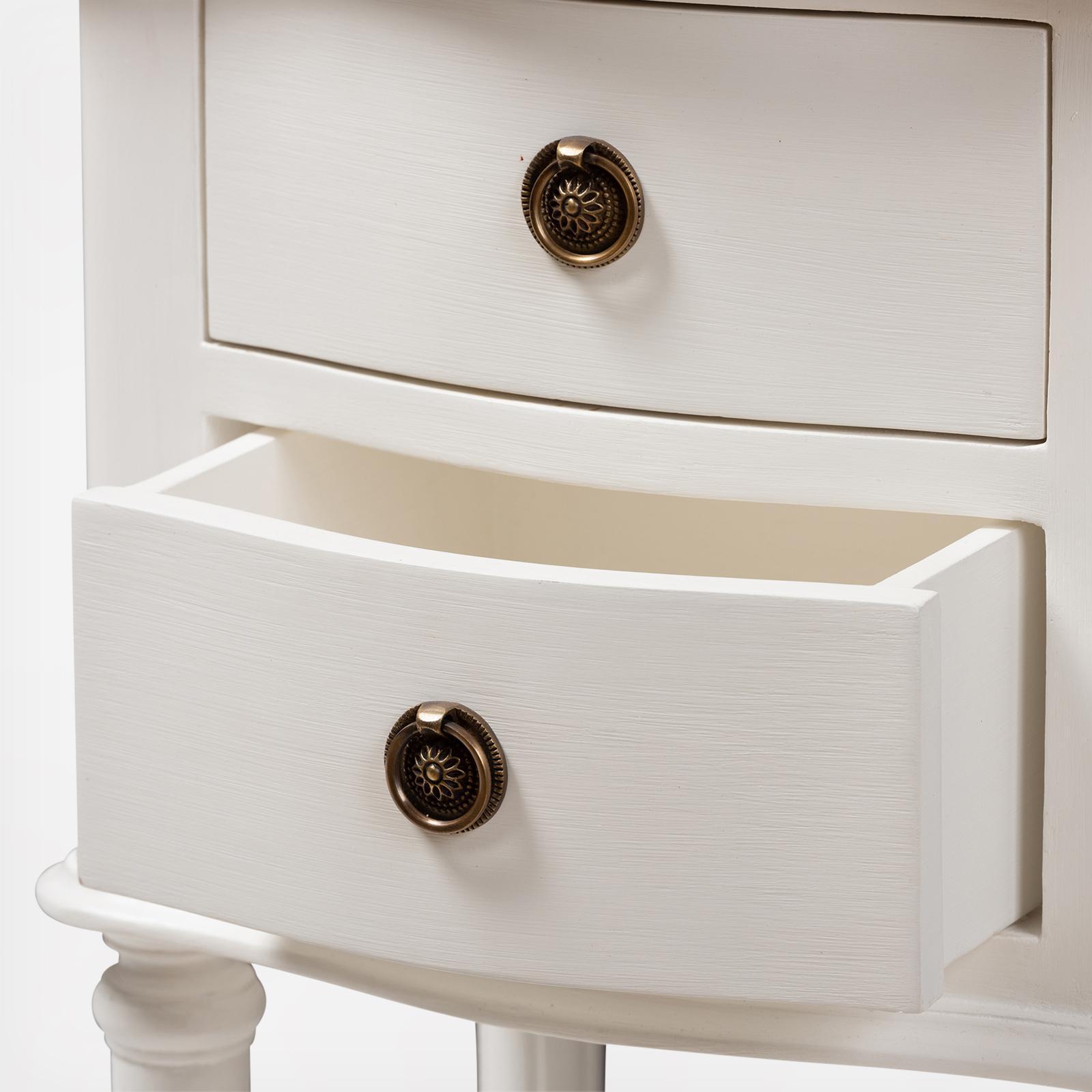 Audrey 2-Drawer Nightstand 4 Audrey 2-Drawer Nightstand
