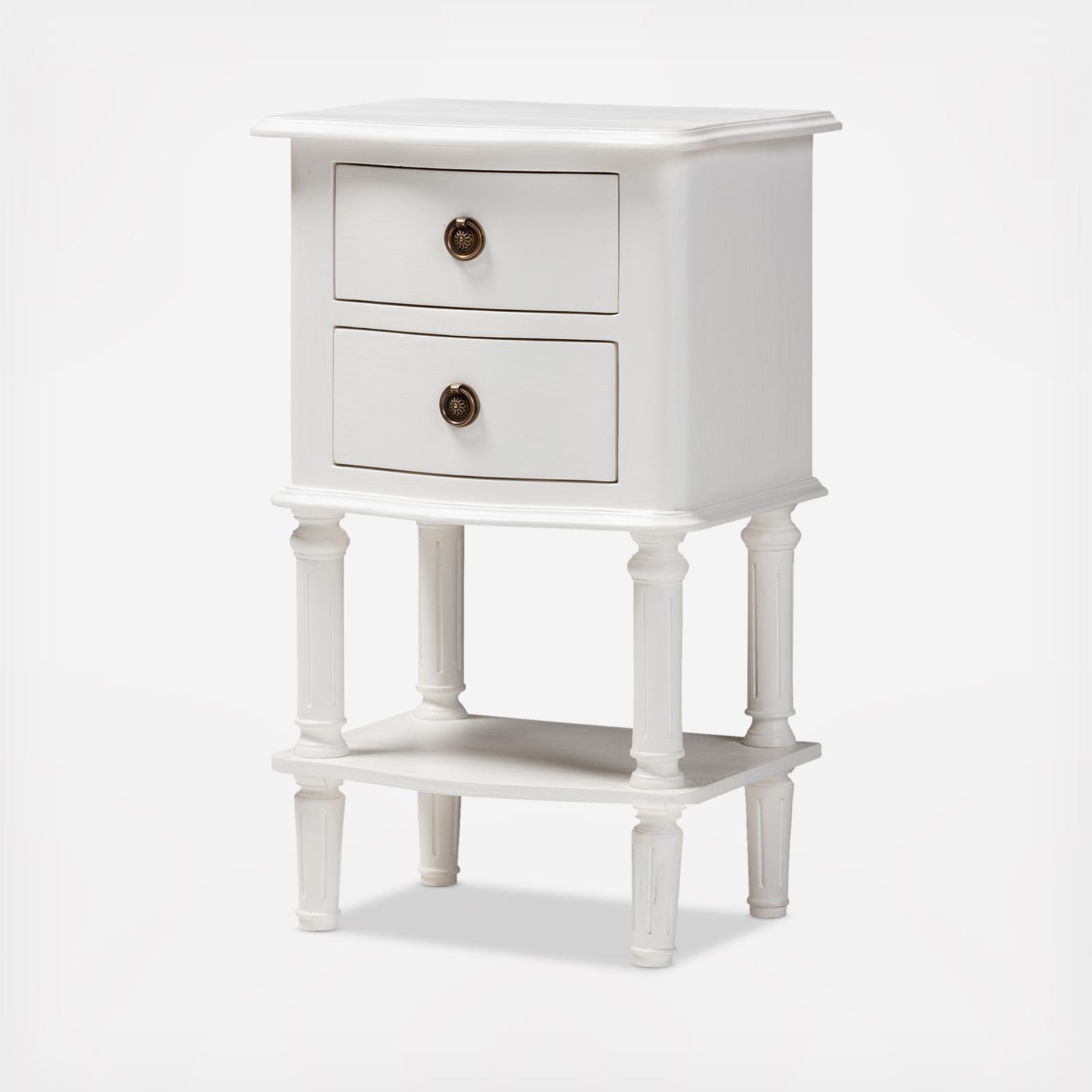 Audrey 2-Drawer Nightstand 5 Audrey 2-Drawer Nightstand