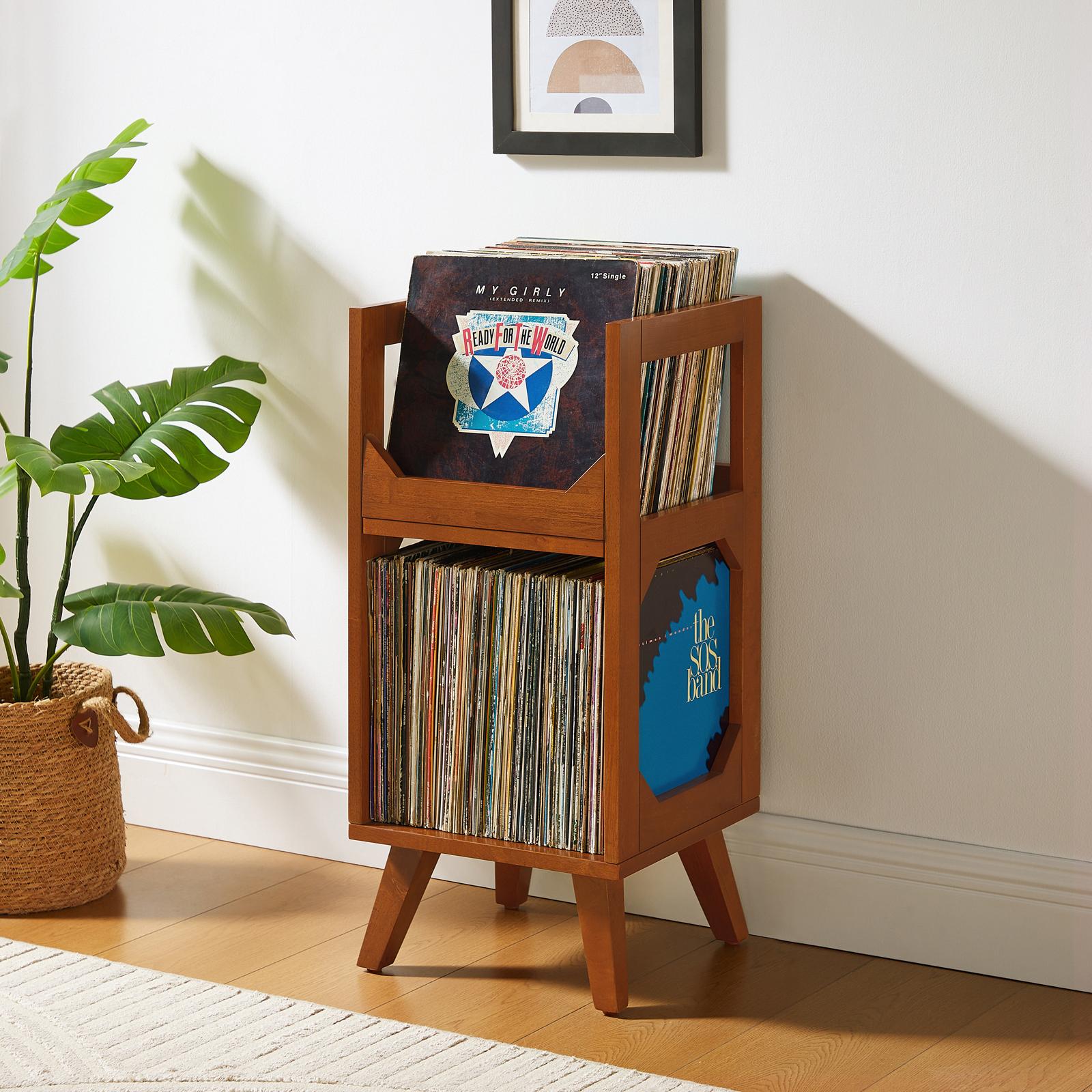 Asheville Small Record Storage Stand 16 Asheville Small Record Storage Stand
