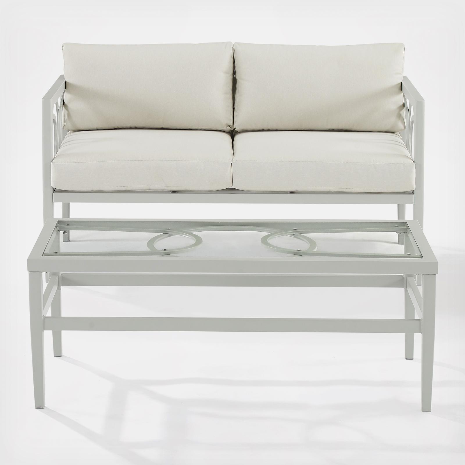 Ashford 2-Piece Outdoor Conversation Set 2 Ashford 2-Piece Outdoor Conversation Set