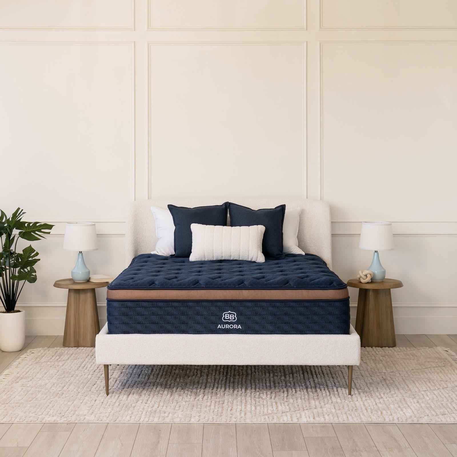 Aurora Luxe Cooling Soft Hybrid Mattress with Cloud Pillow Top 3 Aurora Luxe Cooling Soft Hybrid Mattress with Cloud Pillow Top