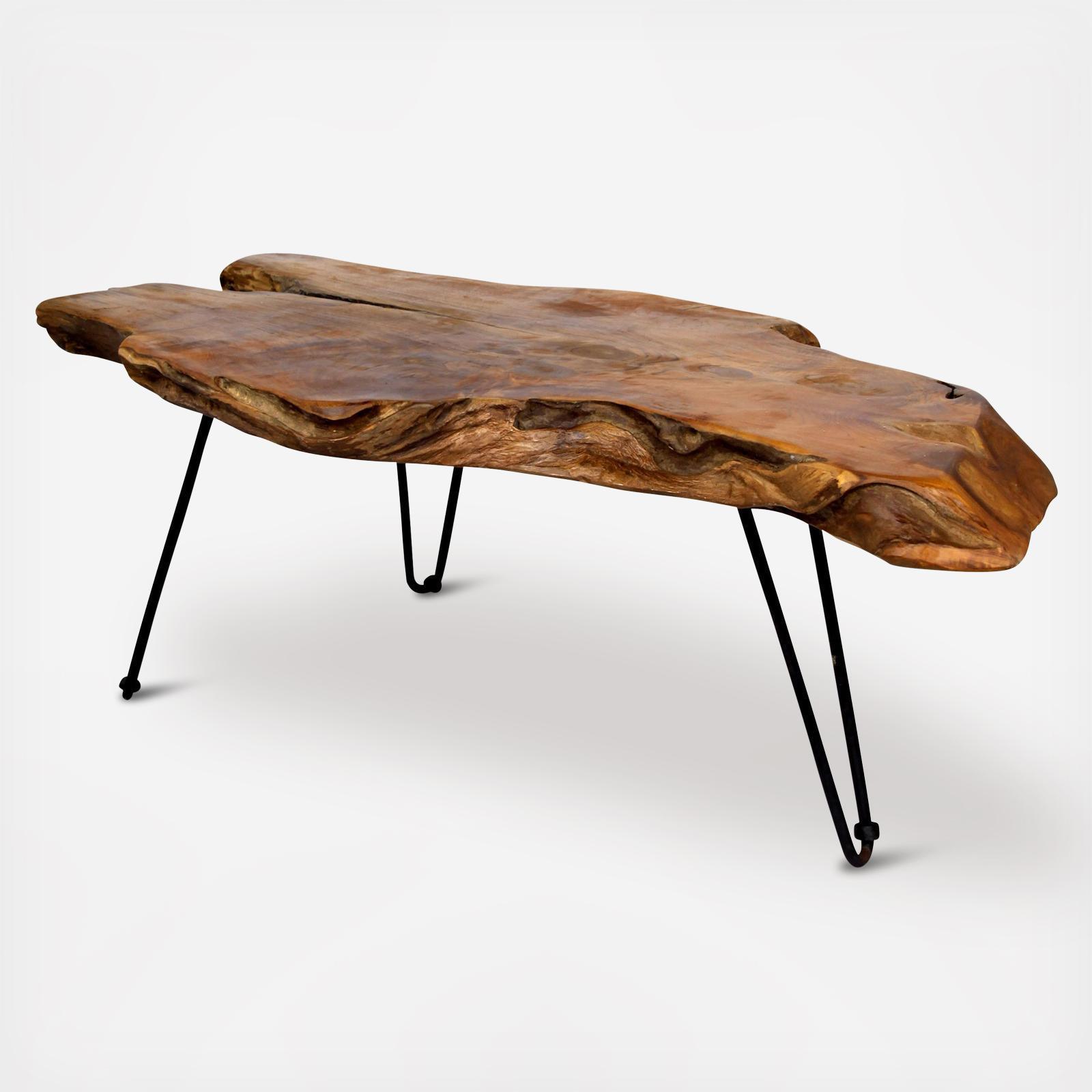 Badang Carving Coffee Table 2 Badang Carving Coffee Table